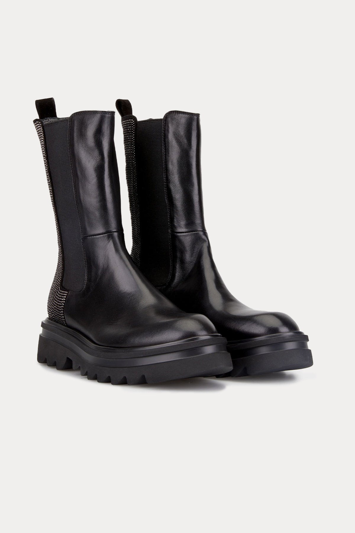 Fruit Lastik Bantlı Deri Bot