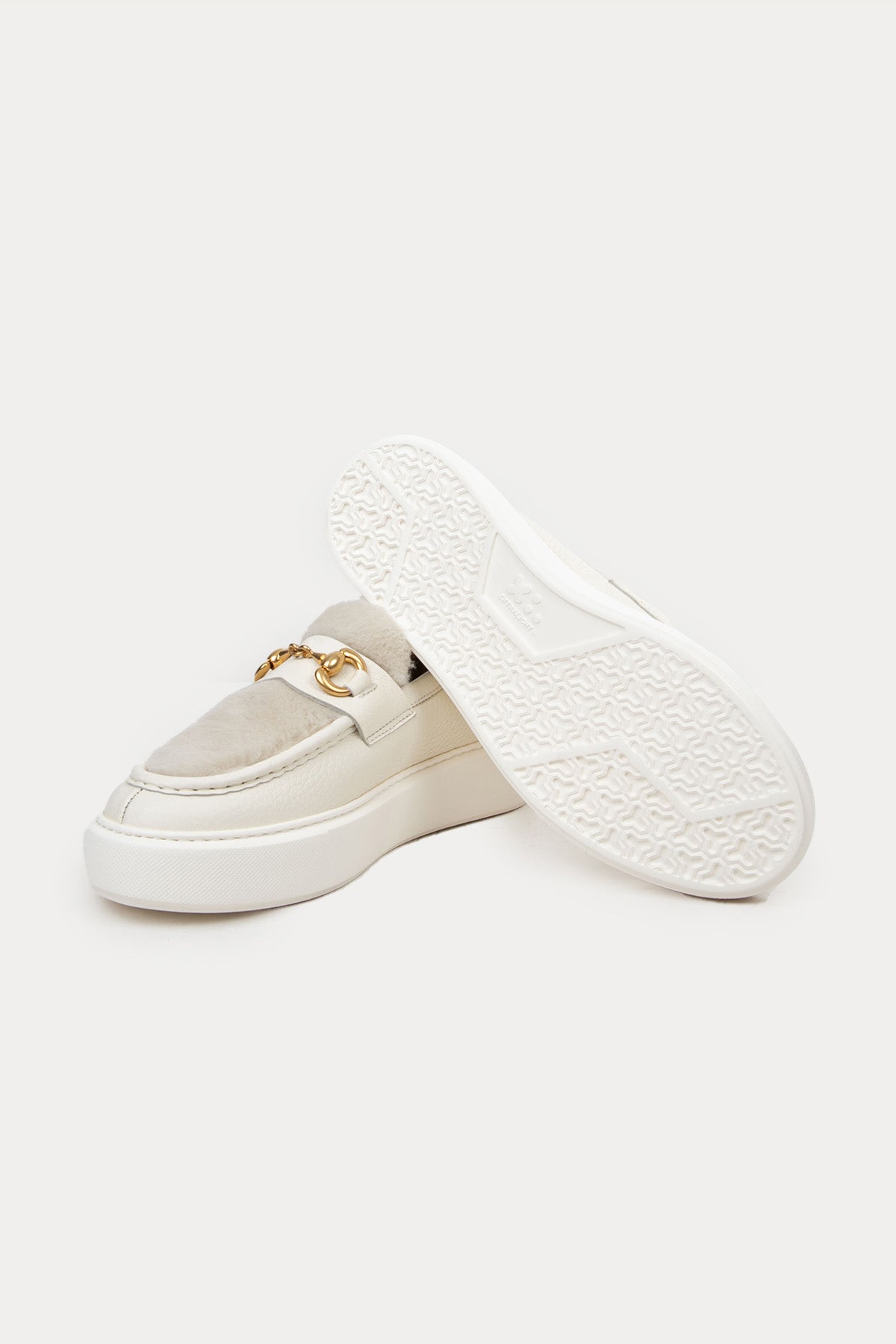Henderson Livia Kürklü Deri Loafer Ayakkabı-Libas Trendy Fashion Store