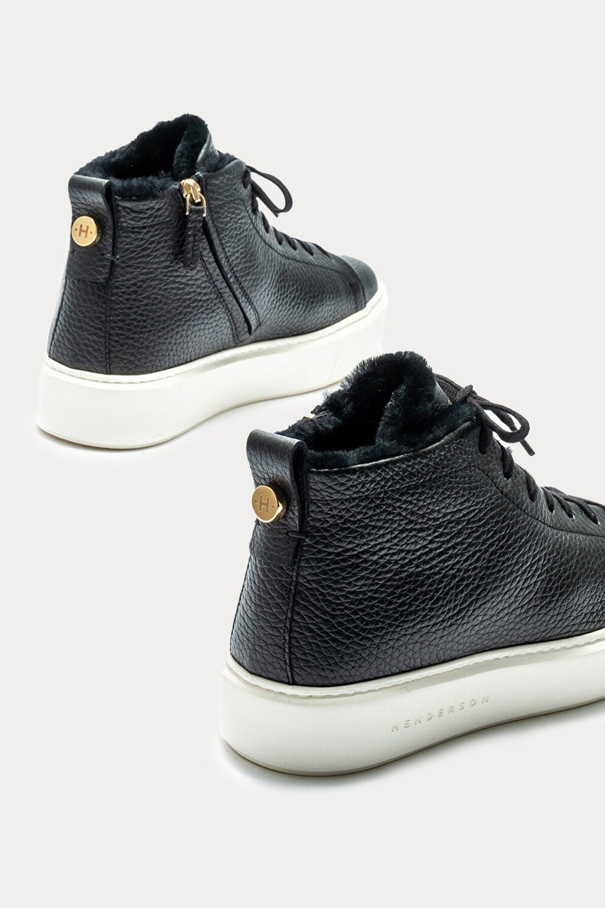 Henderson Olga İçi Kürklü Deri Sneaker Bot-Libas Trendy Fashion Store