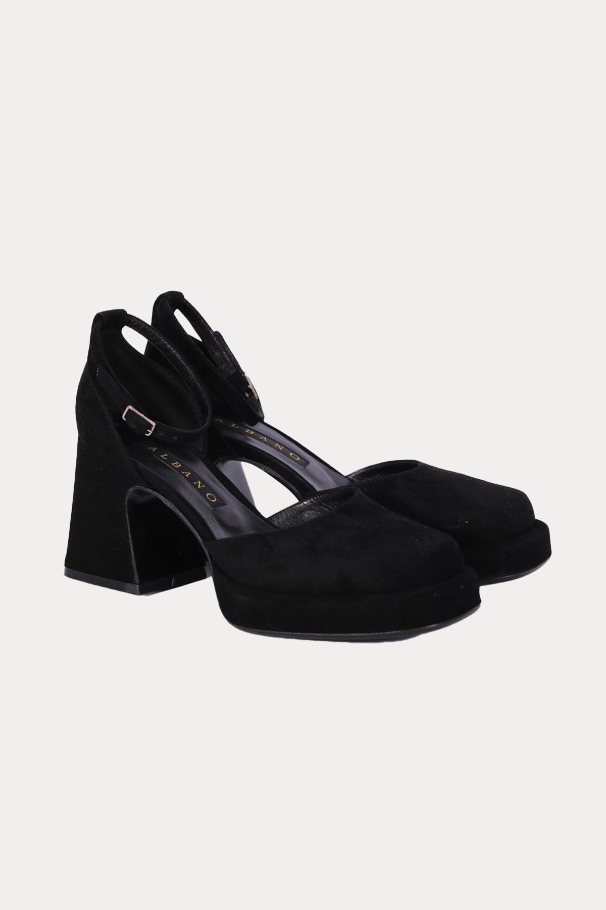 Albano Küt Burunlu Süet Ayakkabı-Libas Trendy Fashion Store