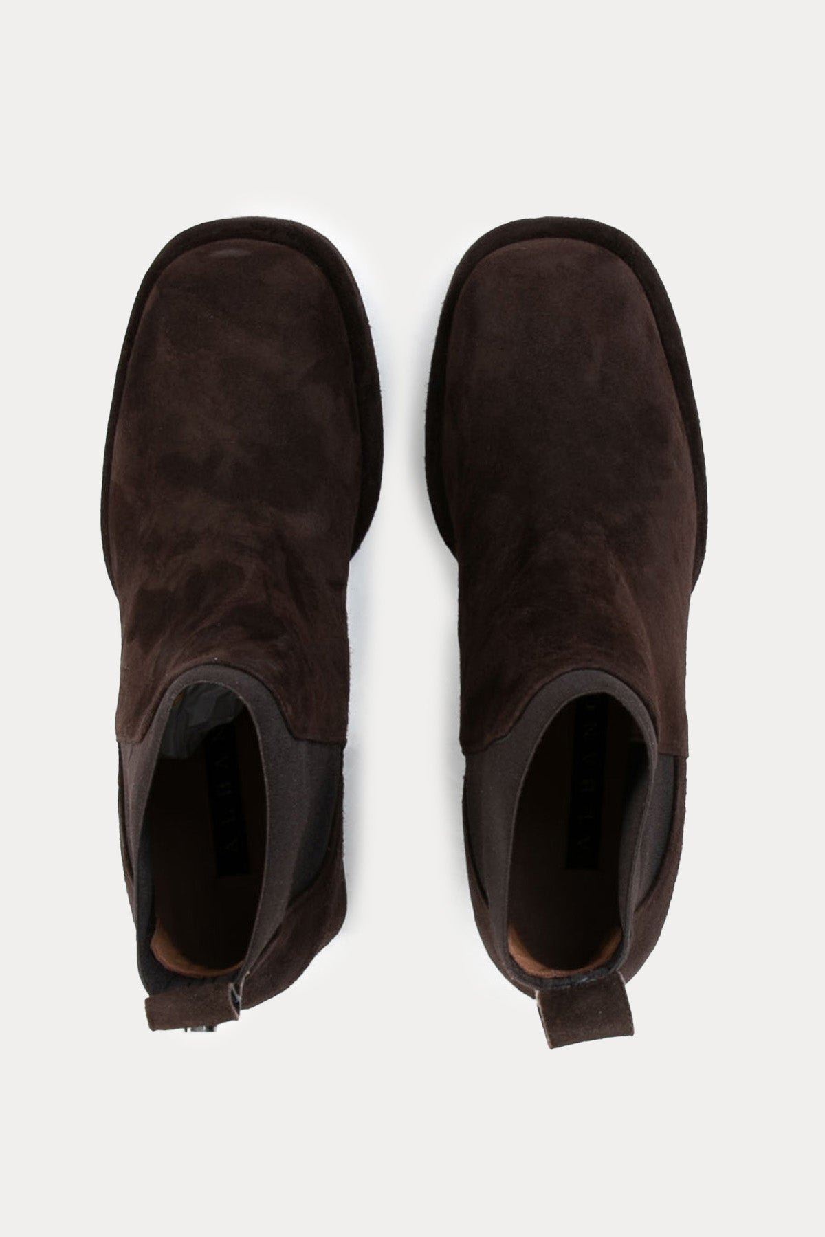 Albano Lastik Bantlı Küt Burunlu Süet Bot-Libas Trendy Fashion Store