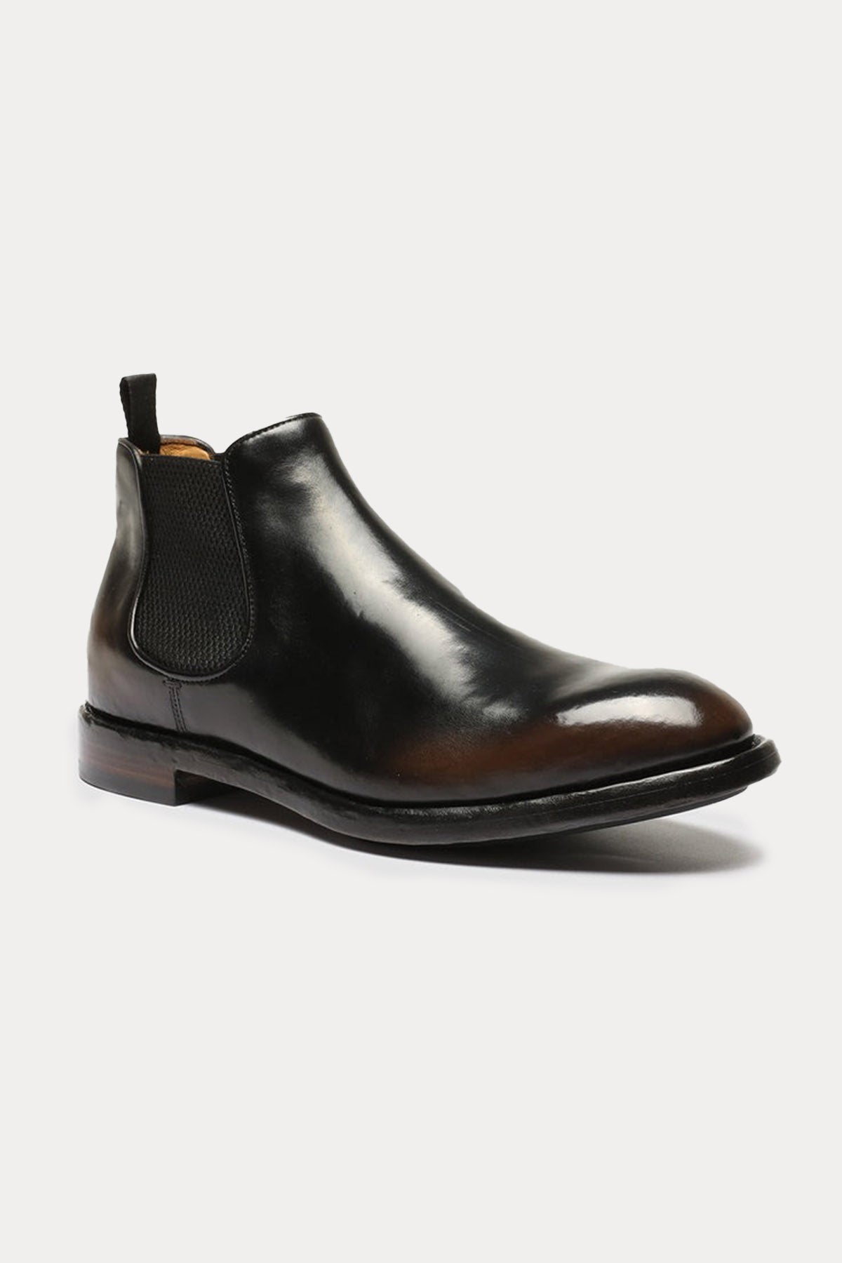 Officine Creative Temple Lastik Bantlı Deri Bot-Libas Trendy Fashion Store