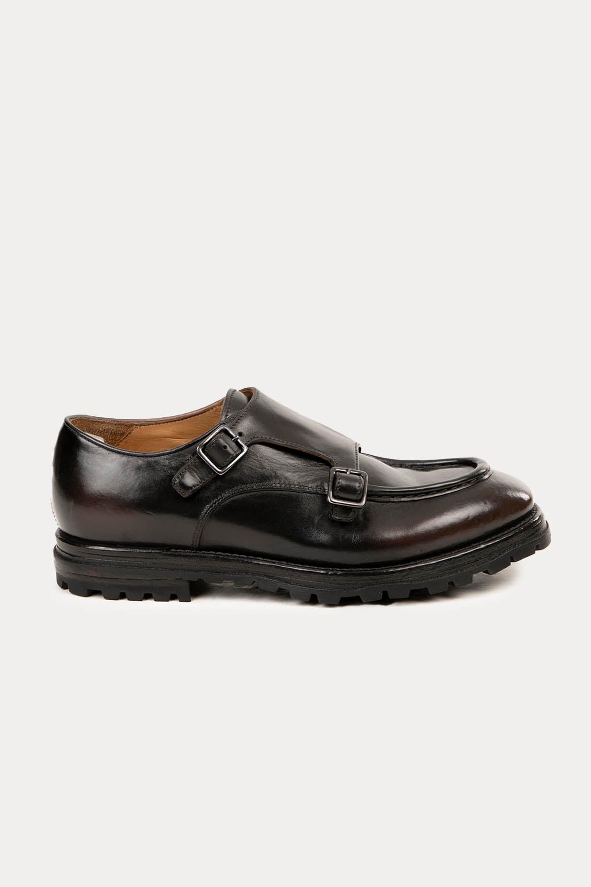 Officine Creative Vail Çift Tokalı Deri Loafer Ayakkabı-Libas Trendy Fashion Store
