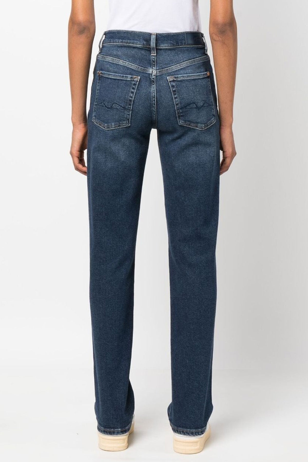 7 For All Mankind Ellie Luxe Vintage Straight Fit Jeans-Libas Trendy Fashion Store