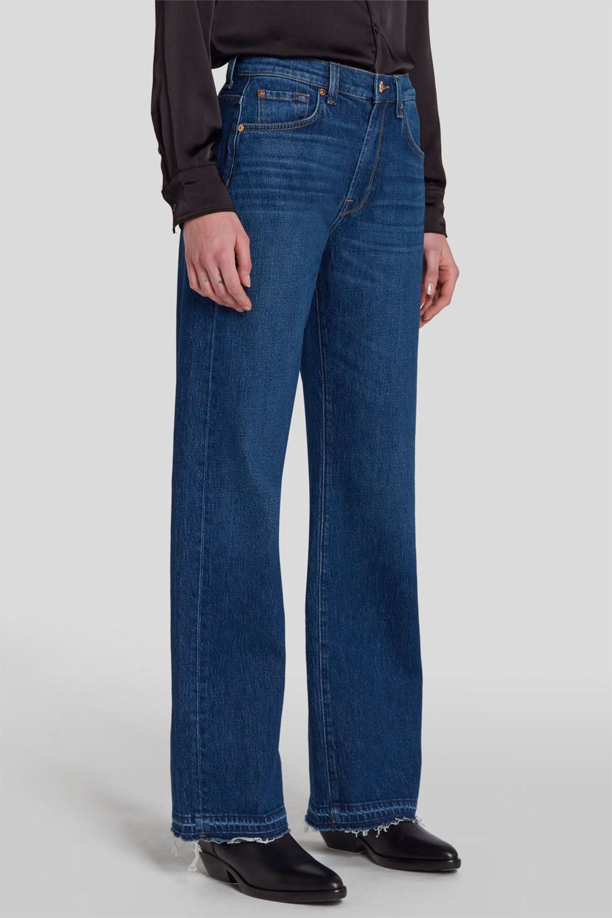 7 For All Mankind Tess Trouser Yüksek Bel Jeans-Libas Trendy Fashion Store