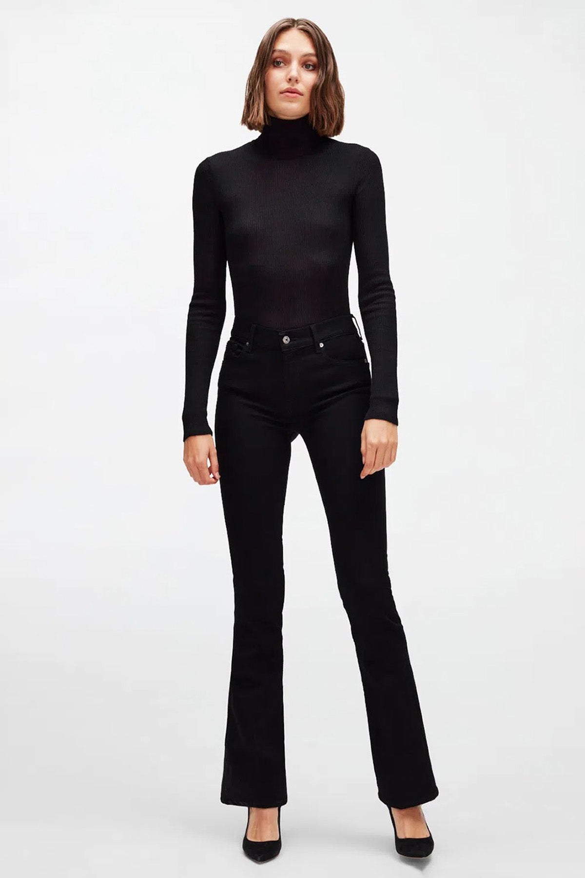 7 For All Mankind Bootcut Streç Slim Fit Jeans-Libas Trendy Fashion Store