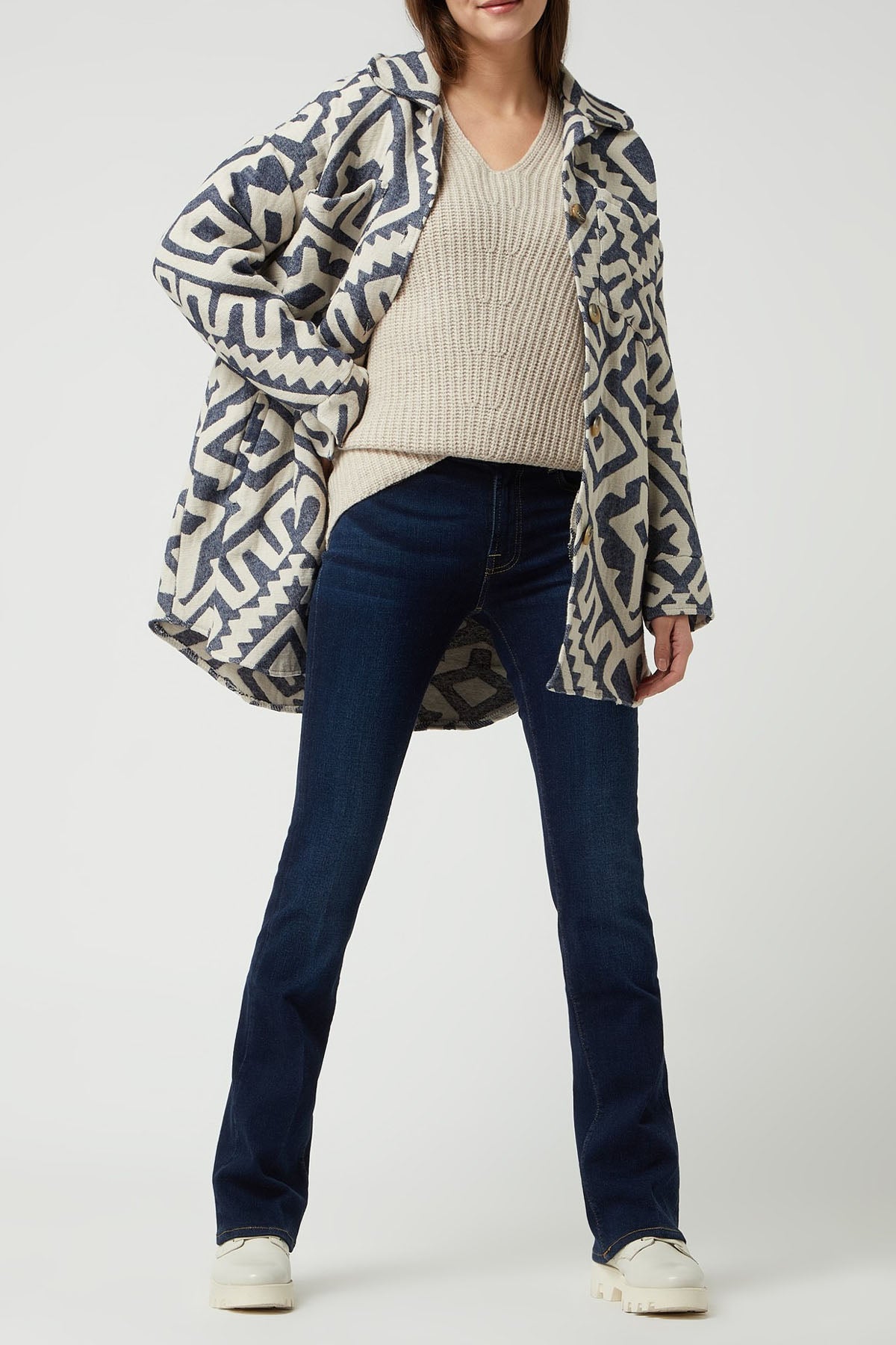 7 For All Mankind Bootcut Classic Slim Fit Jeans-Libas Trendy Fashion Store