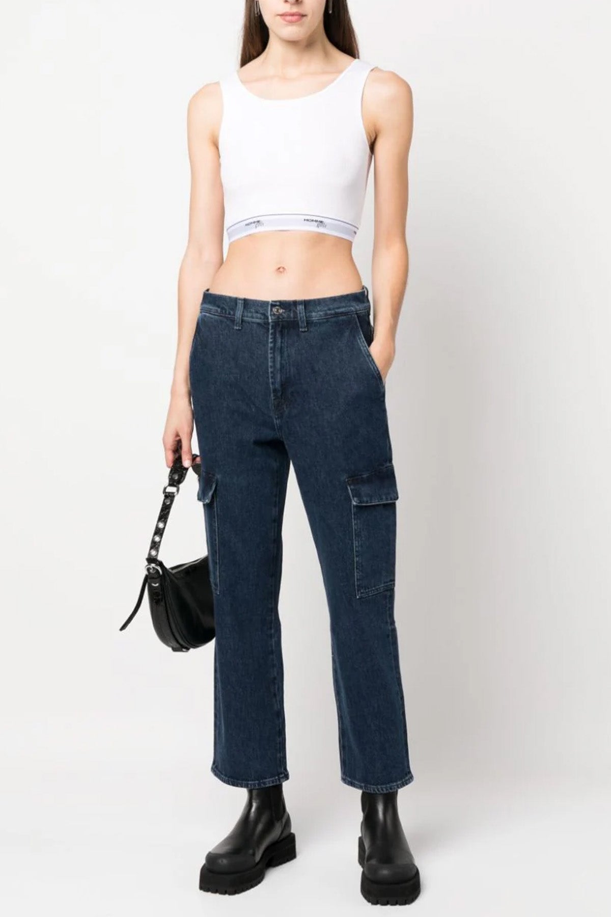 7 For All Mankind Logan Kargo Cepli Jeans-Libas Trendy Fashion Store