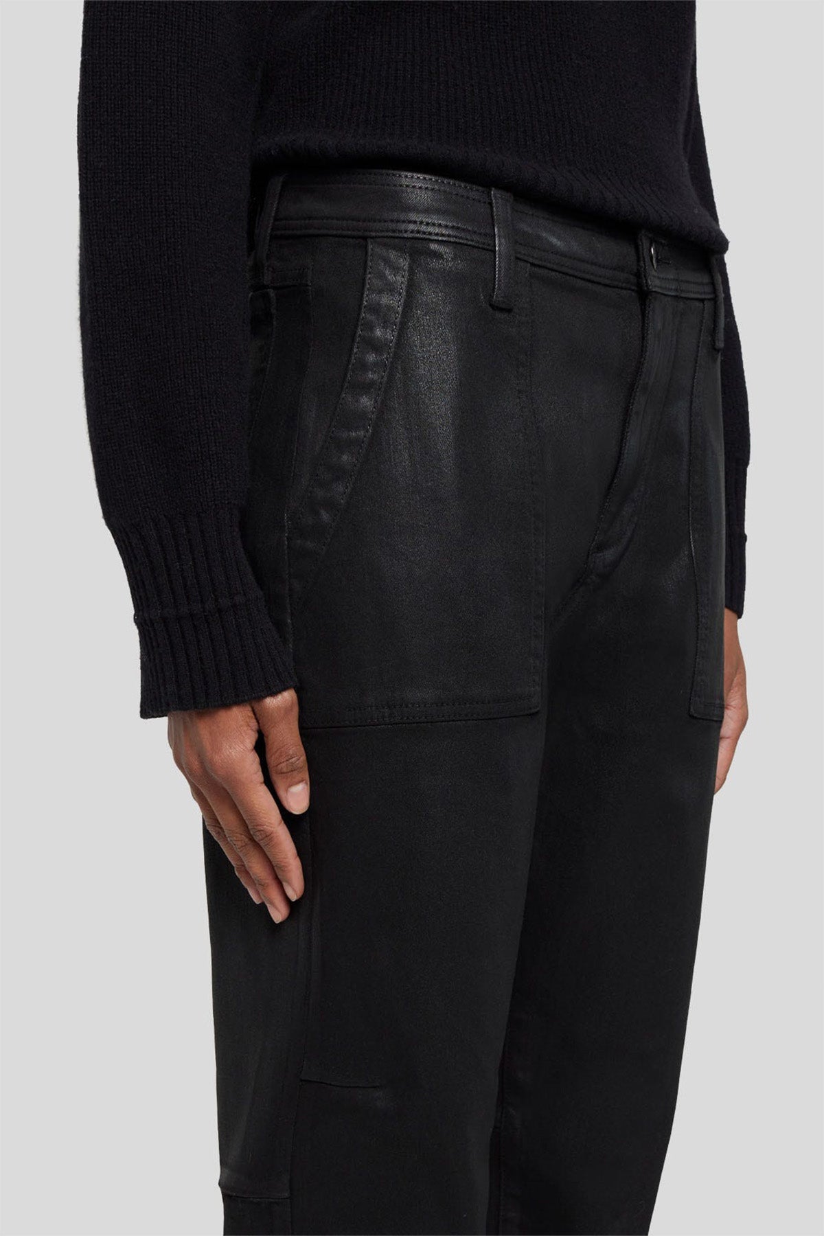 7 For All Mankind Darted Boyfriend Jogger Fit Mumlu Kumaş Jeans-Libas Trendy Fashion Store