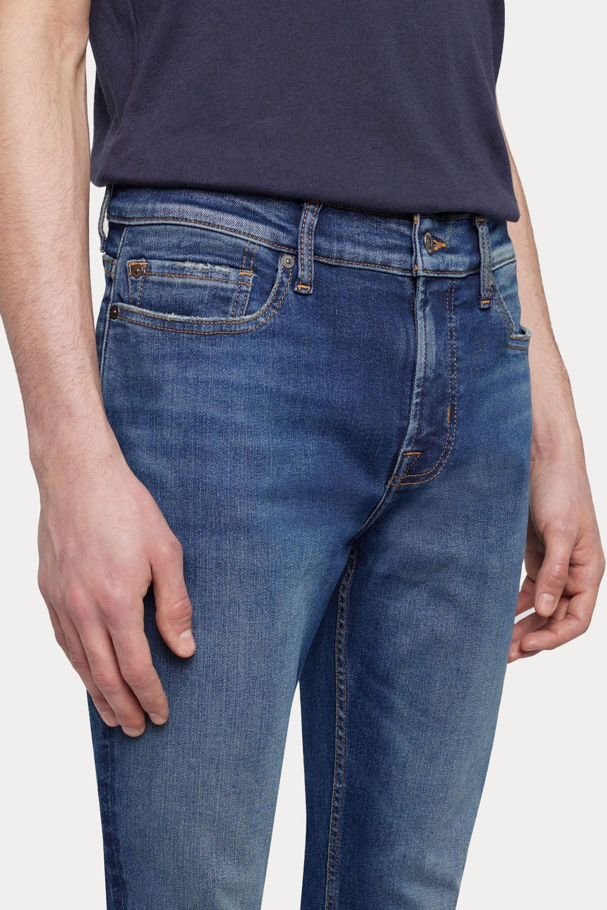 7 For All Mankind Paxtyn Skinny Fit Streç Jeans-Libas Trendy Fashion Store