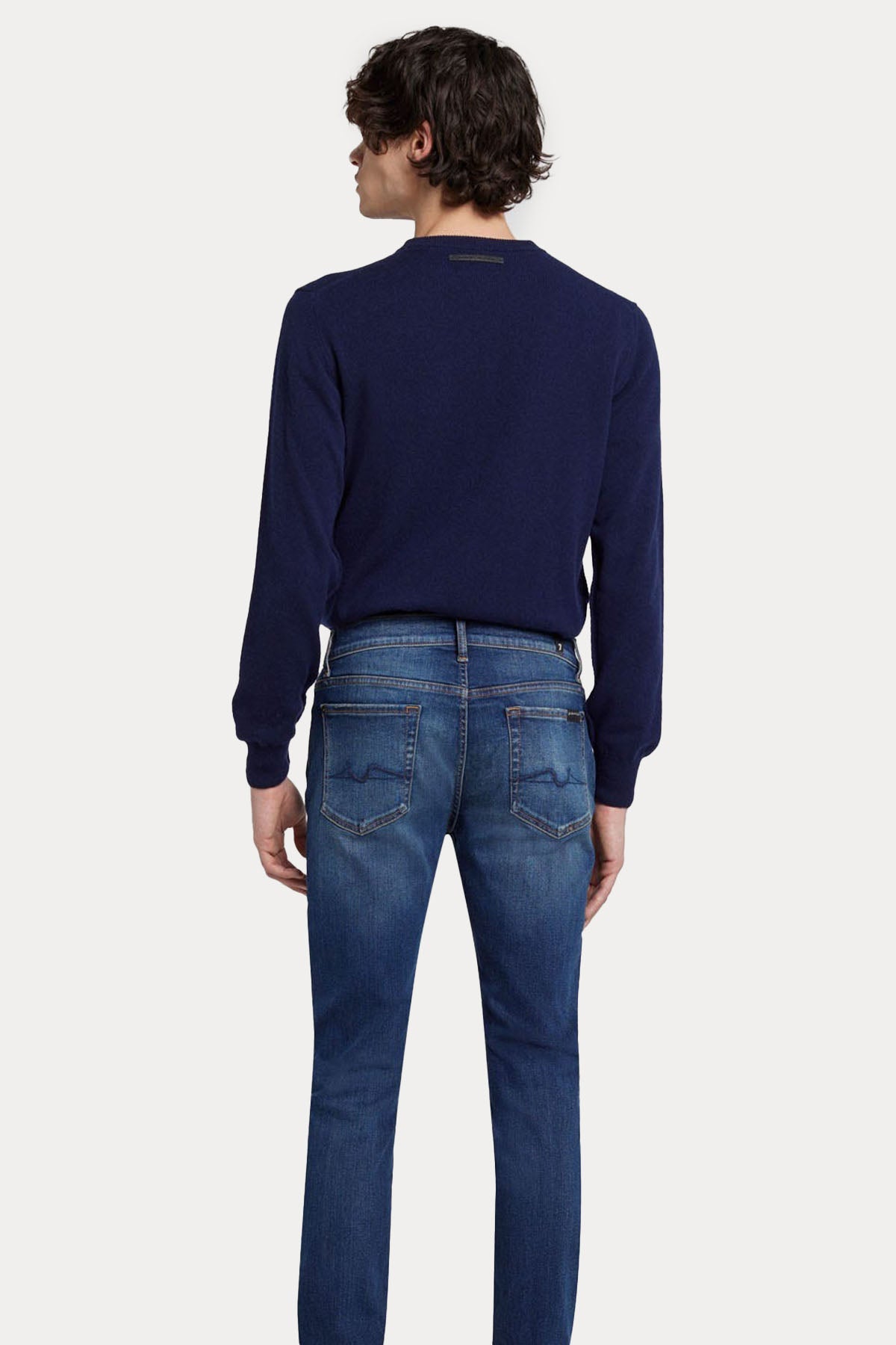 7 For All Mankind Paxtyn Skinny Fit Streç Jeans-Libas Trendy Fashion Store