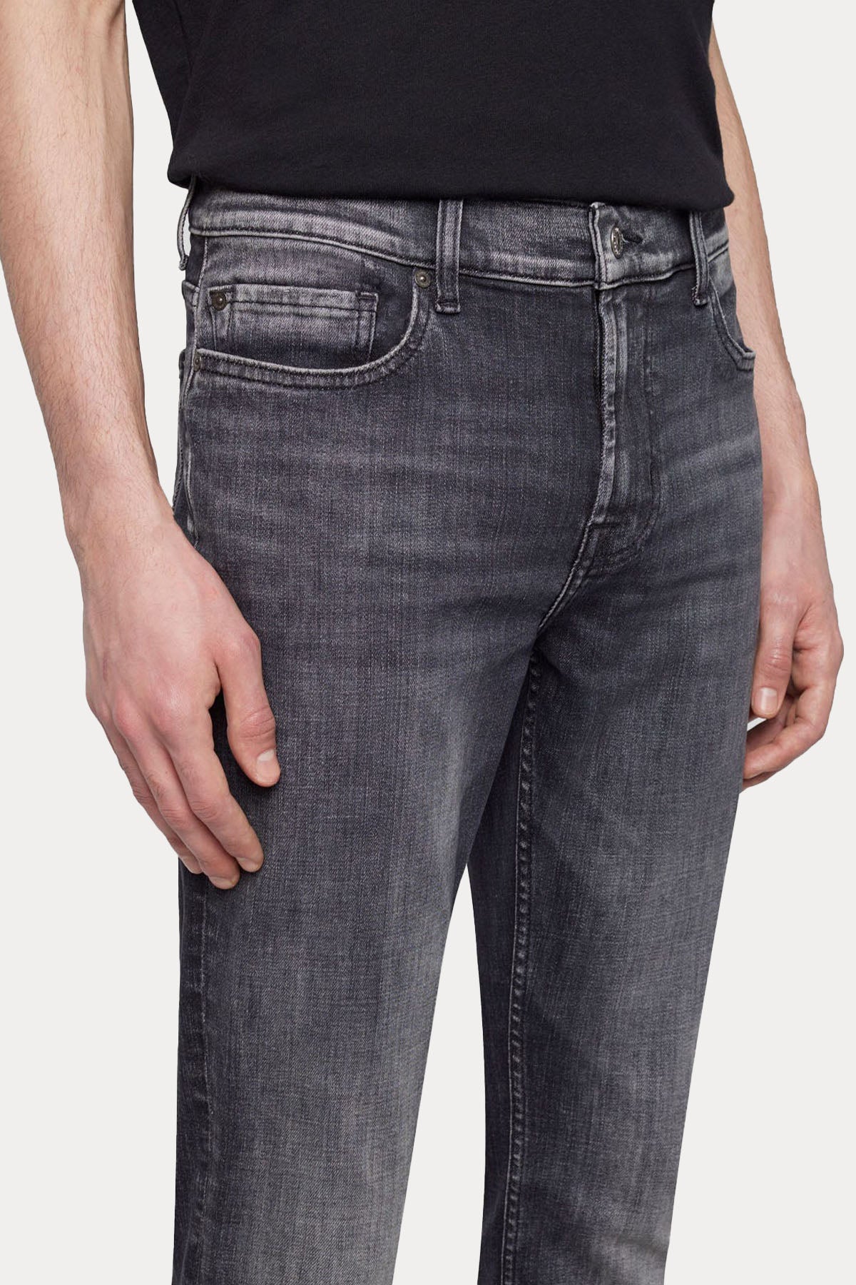 7 For All Mankind Paxtyn Skinny Fit Streç Jeans-Libas Trendy Fashion Store