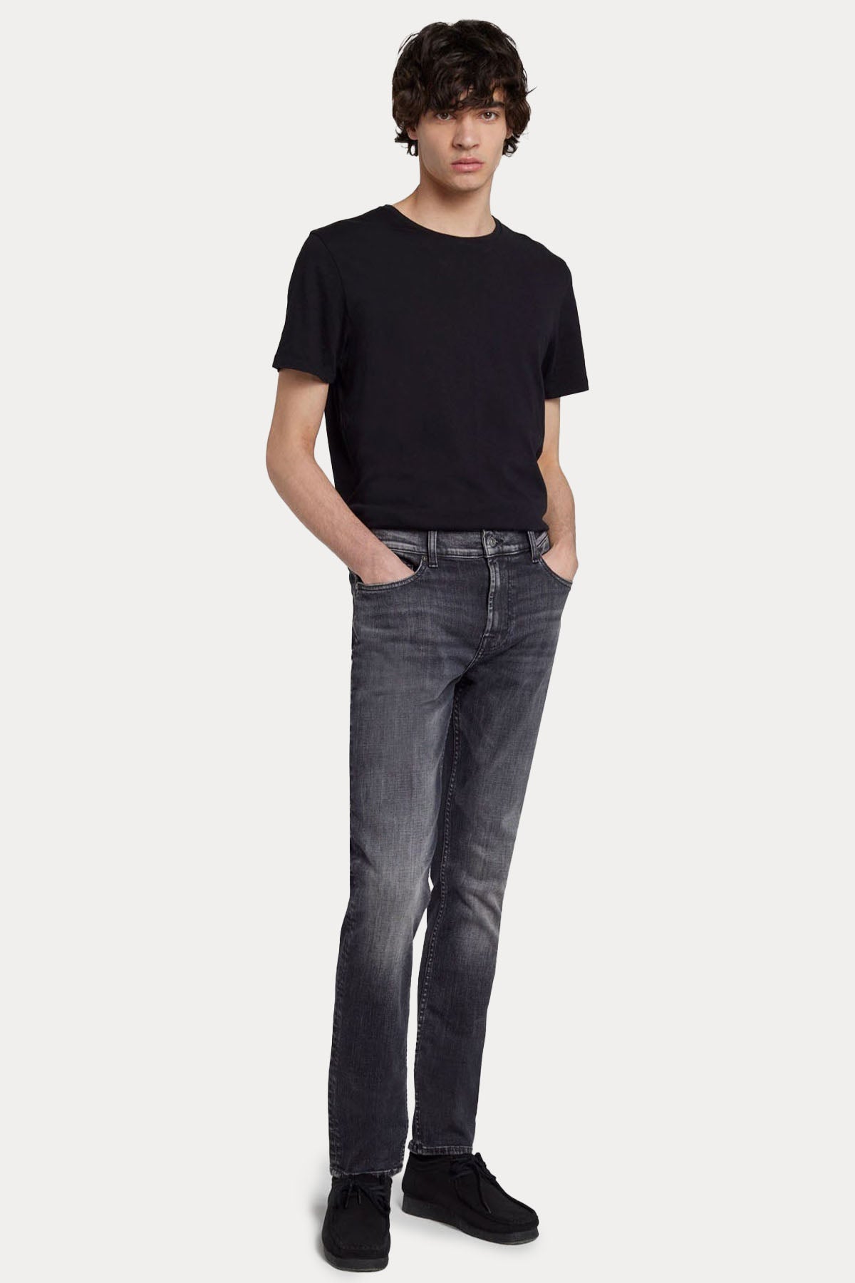 7 For All Mankind Paxtyn Skinny Fit Streç Jeans-Libas Trendy Fashion Store