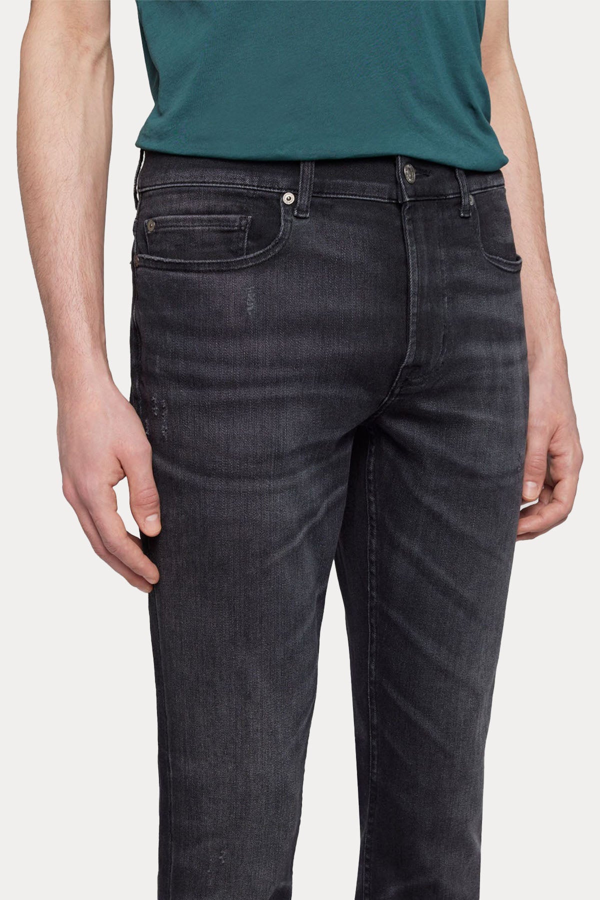 7 For All Mankind Paxtyn Skinny Fit Streç Yıkanmış Jeans-Libas Trendy Fashion Store