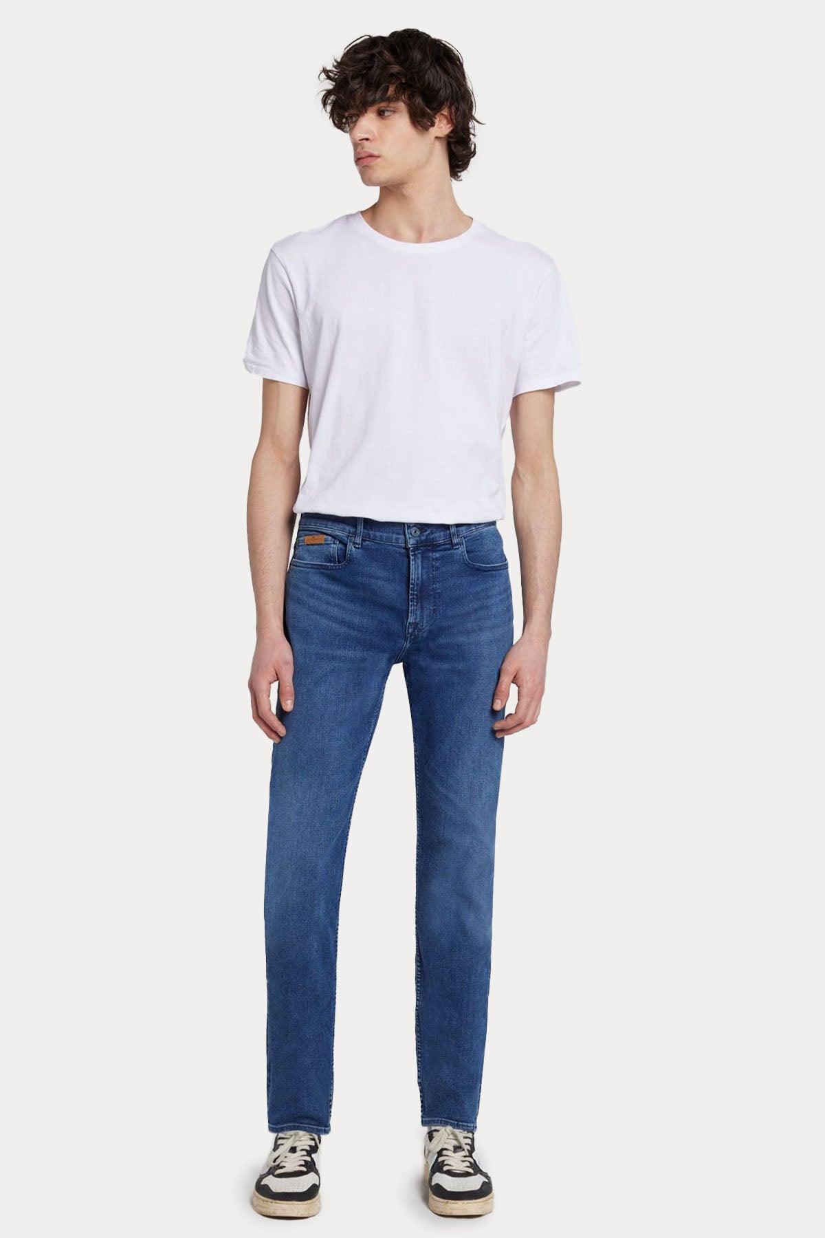 7 For All Mankind Paxtyn Skinny Fit Streç Jeans-Libas Trendy Fashion Store