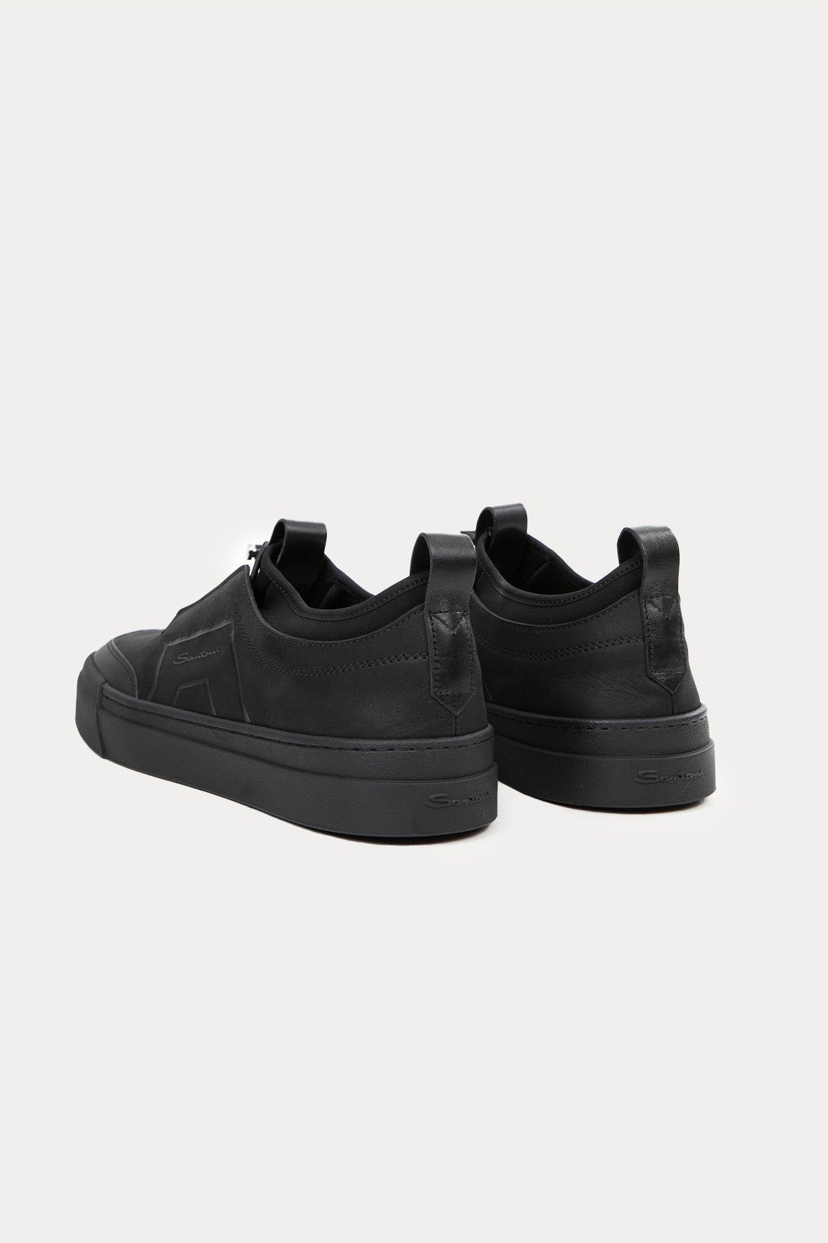 Santoni Double Buckle Sneaker Ayakkabı-Libas Trendy Fashion Store