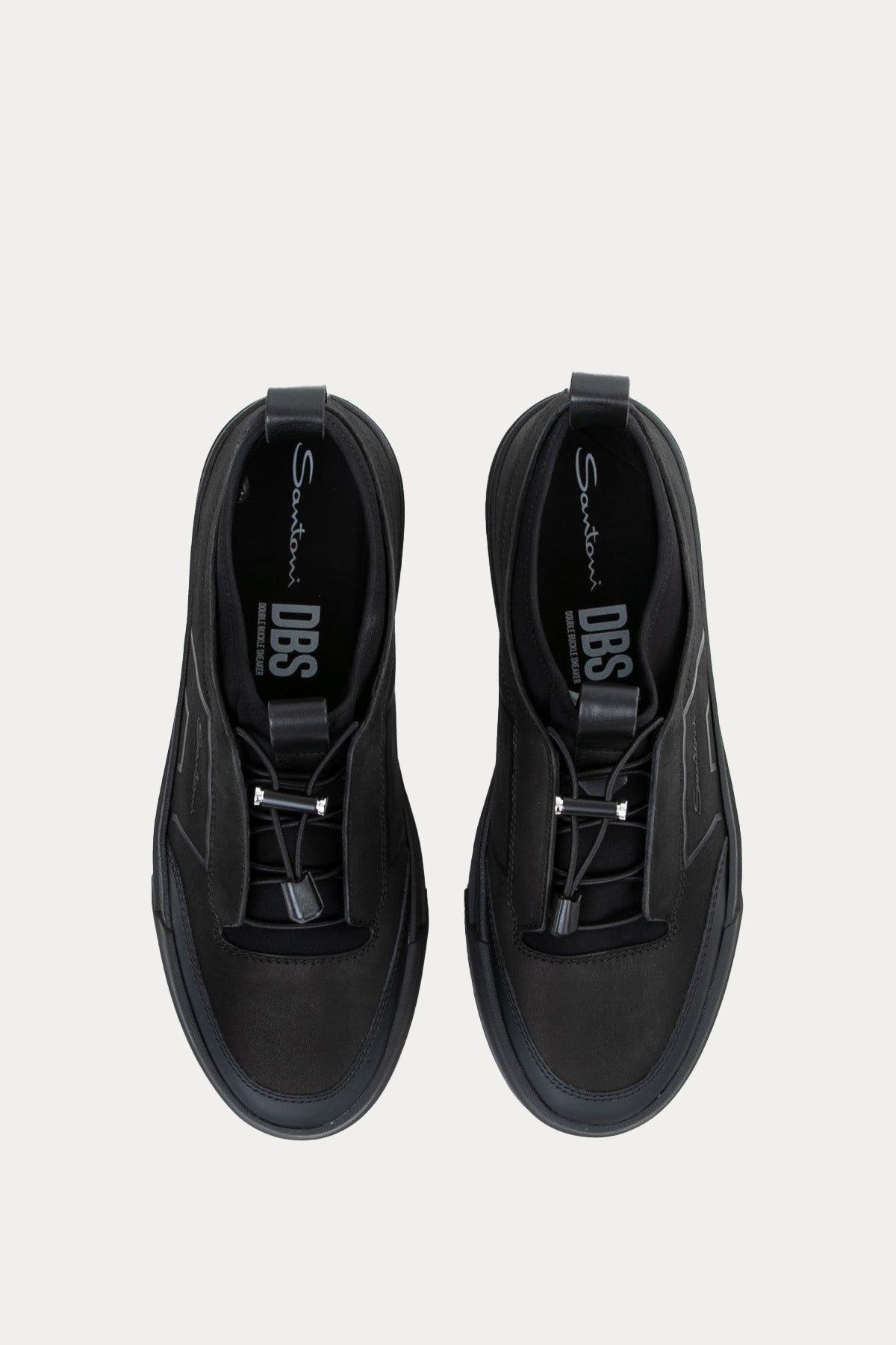 Santoni Double Buckle Sneaker Ayakkabı-Libas Trendy Fashion Store