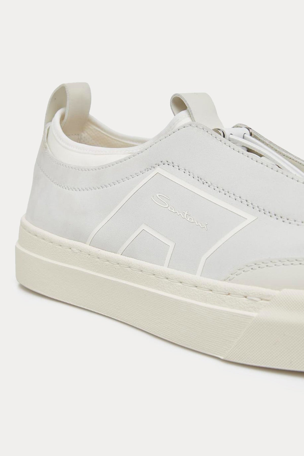 Santoni Double Buckle Sneaker Ayakkabı-Libas Trendy Fashion Store