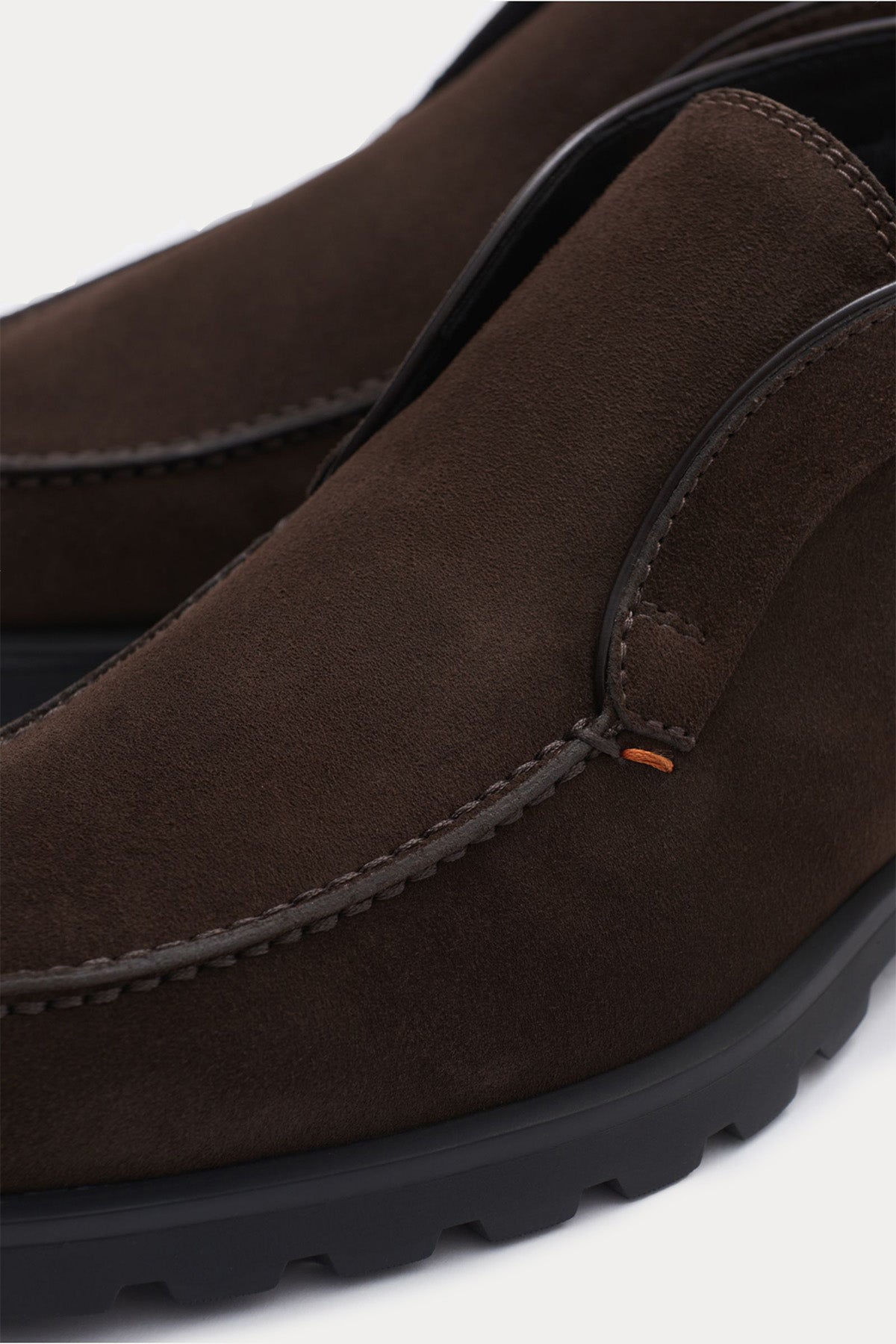 Santoni Gizli Lastik Bantlı Süet Bot-Libas Trendy Fashion Store