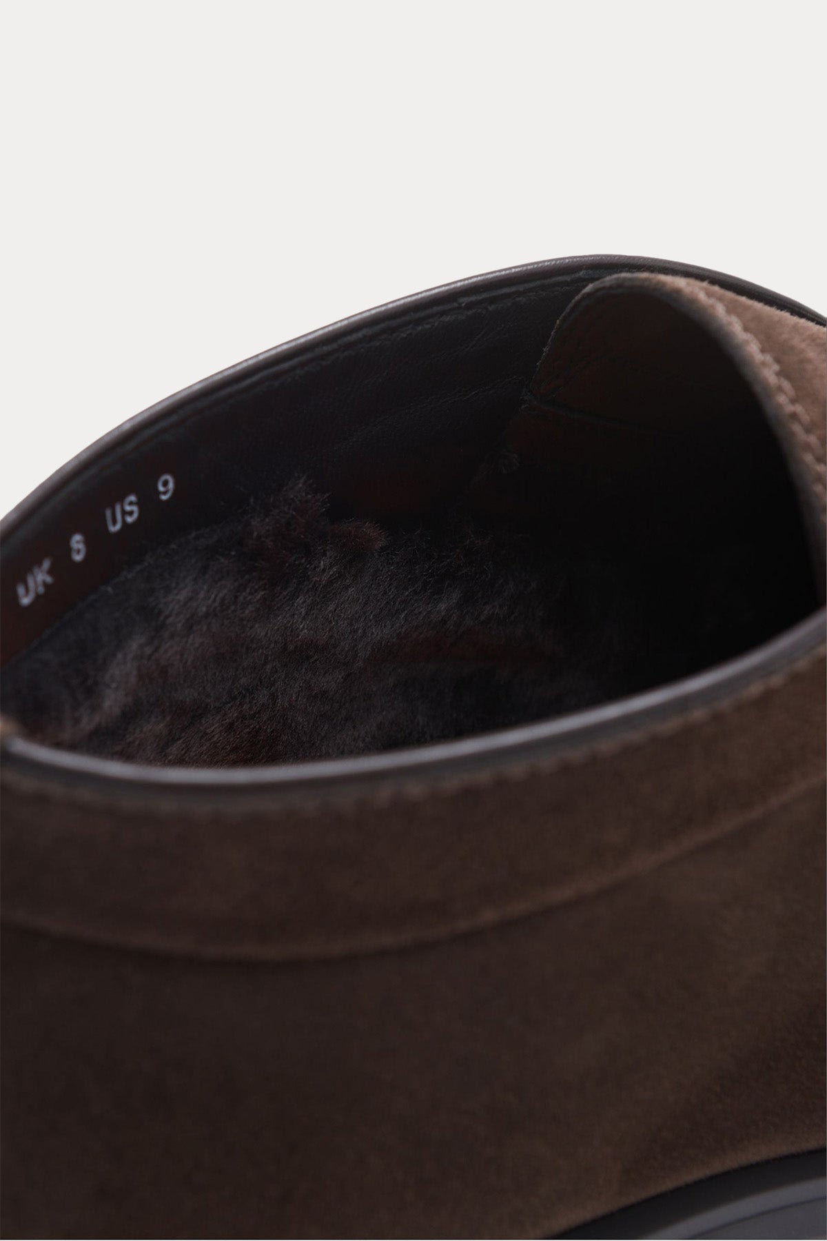 Santoni Gizli Lastik Bantlı Süet Bot-Libas Trendy Fashion Store