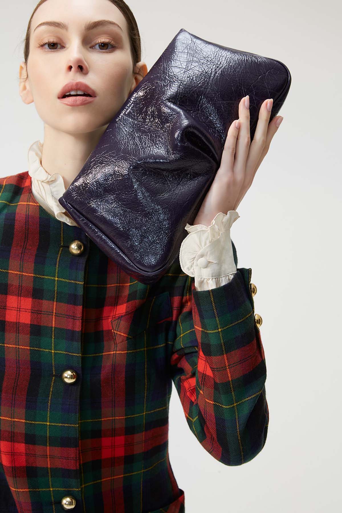 Gianni Chiarini Celeste Pensli Deri Çanta-Libas Trendy Fashion Store