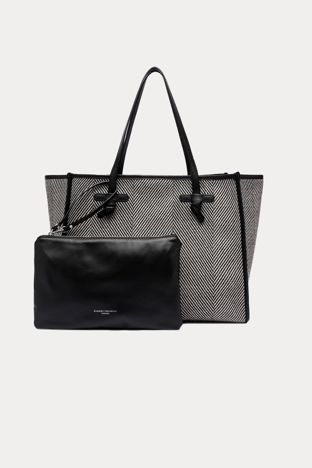 Gianni Chiarini Marcella Kanvas Kumaş Shopping Bag Çanta-Libas Trendy Fashion Store
