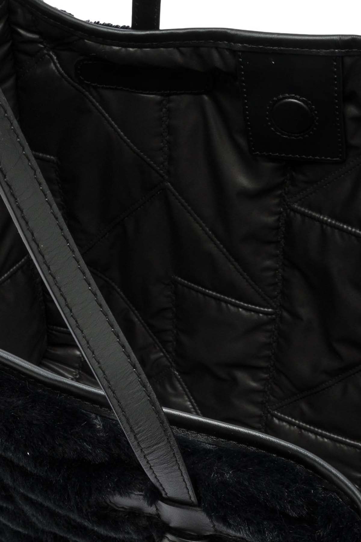 Gianni Chiarini Marcella Kapitone Desen Kürklü Shopping Bag Çanta-Libas Trendy Fashion Store