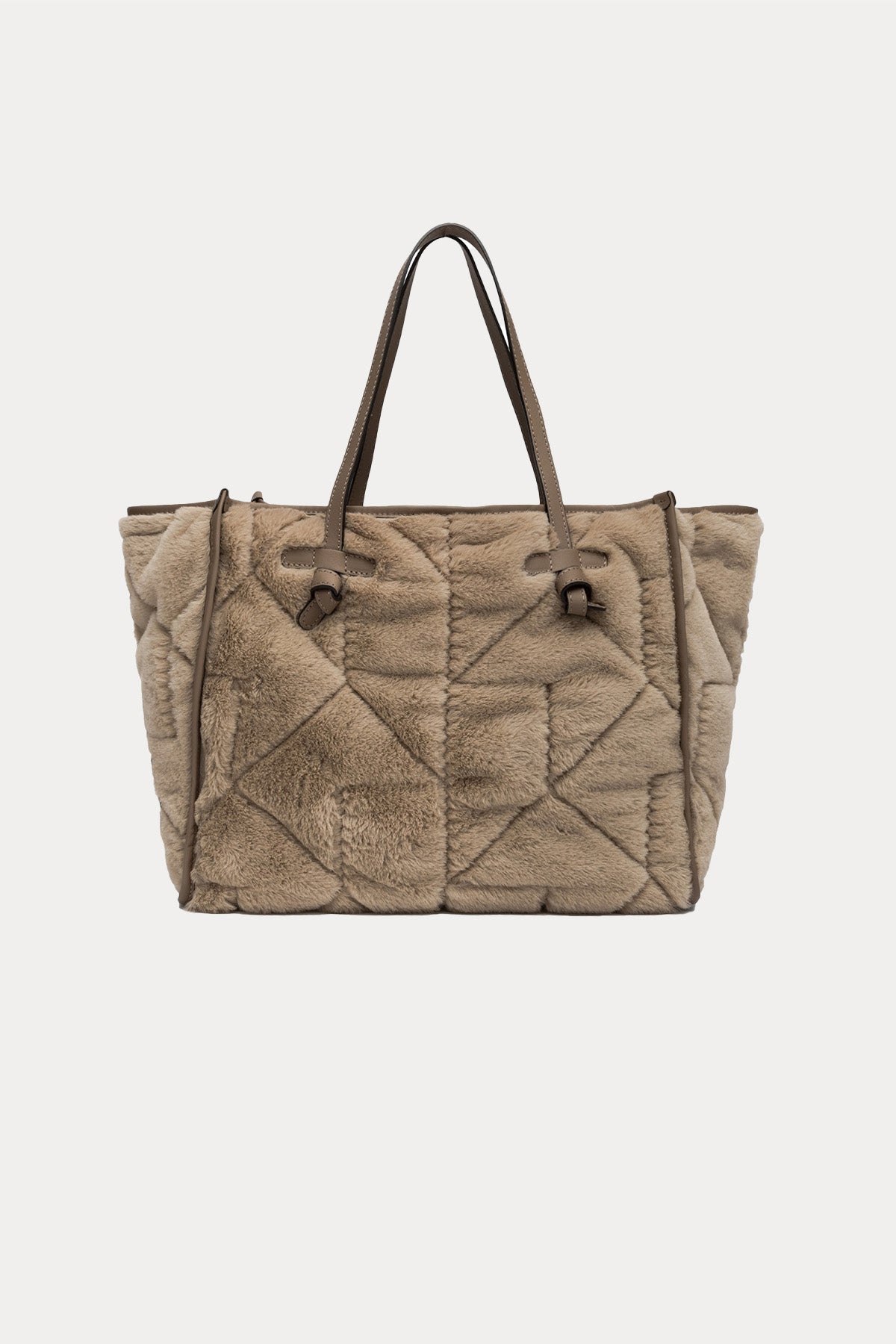 Gianni Chiarini Marcella Kapitone Desen Kürklü Shopping Bag Çanta-Libas Trendy Fashion Store