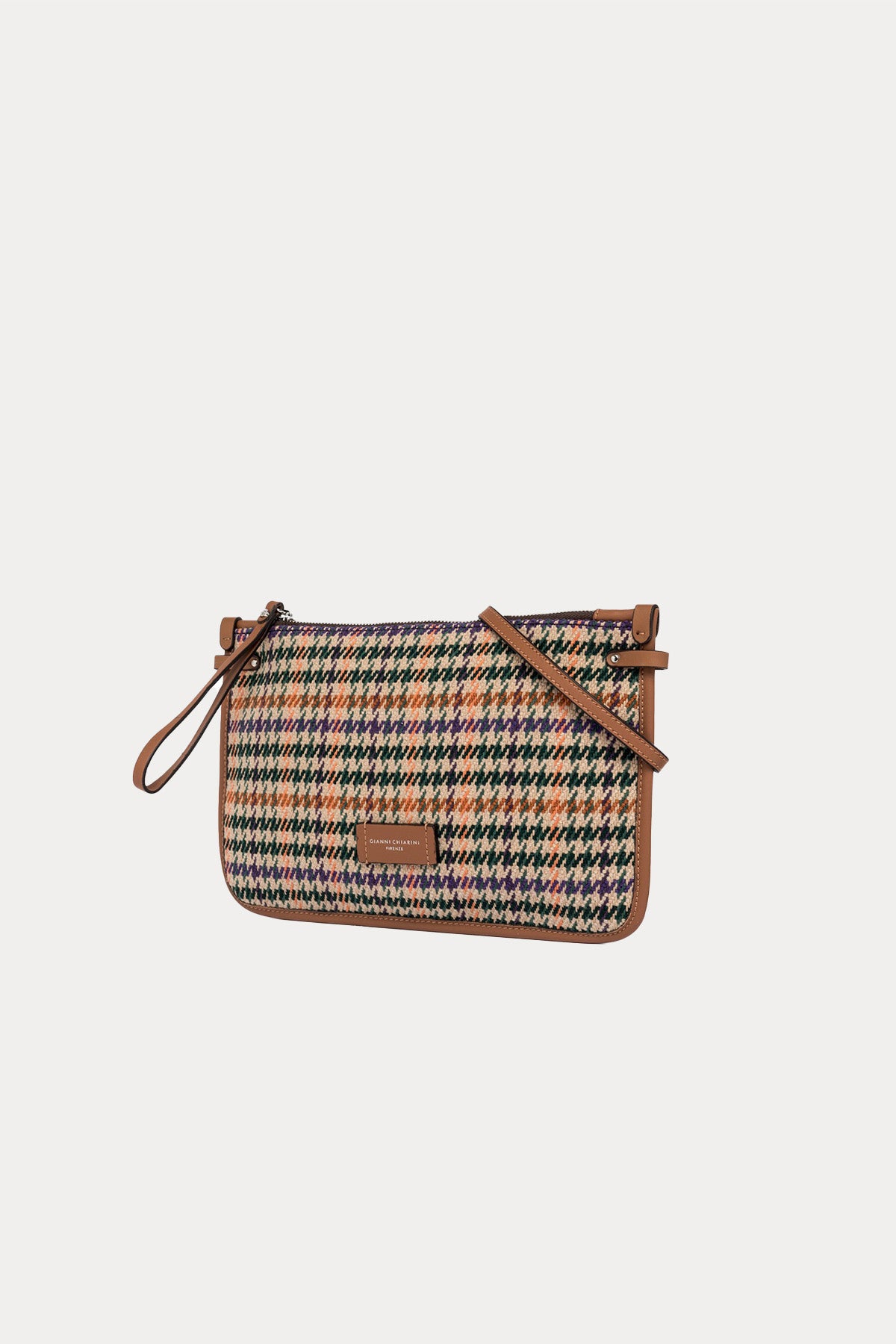 Gianni Chiarini Marcella Kazayağı Desenli Clutch Çanta-Libas Trendy Fashion Store