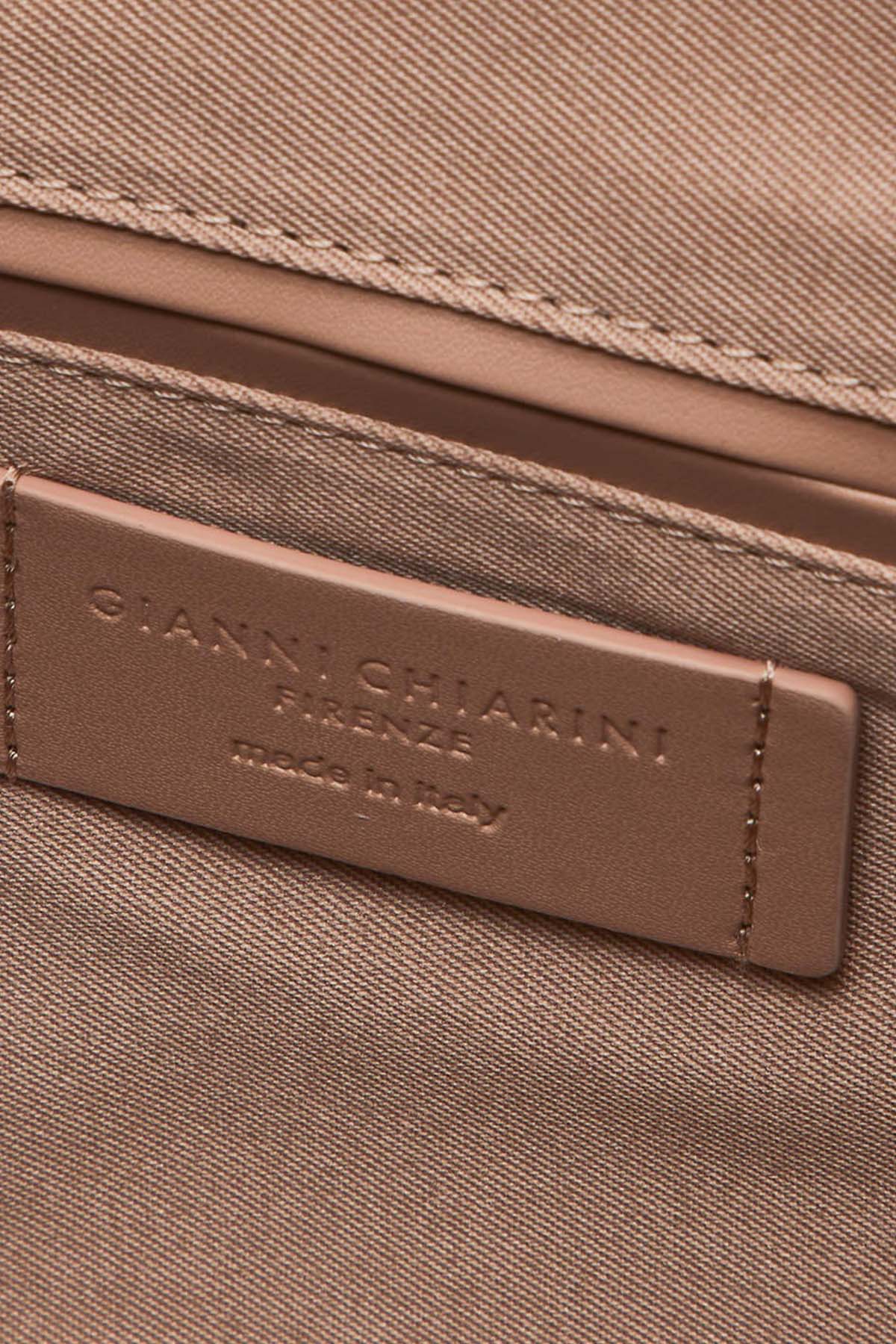 Gianni Chiarini Alicudi Süet Omuz Çantası-Libas Trendy Fashion Store