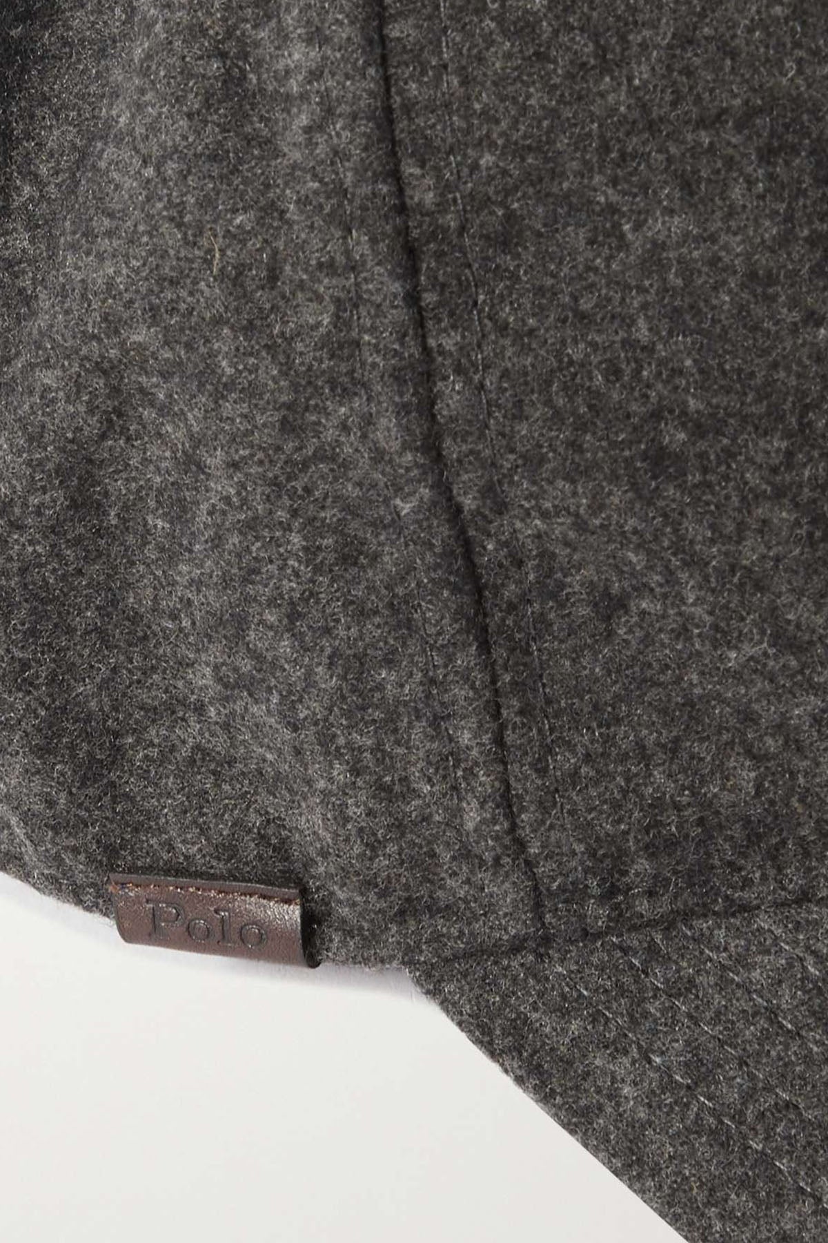 Polo Ralph Lauren Deri Detaylı Yün Şapka-Libas Trendy Fashion Store