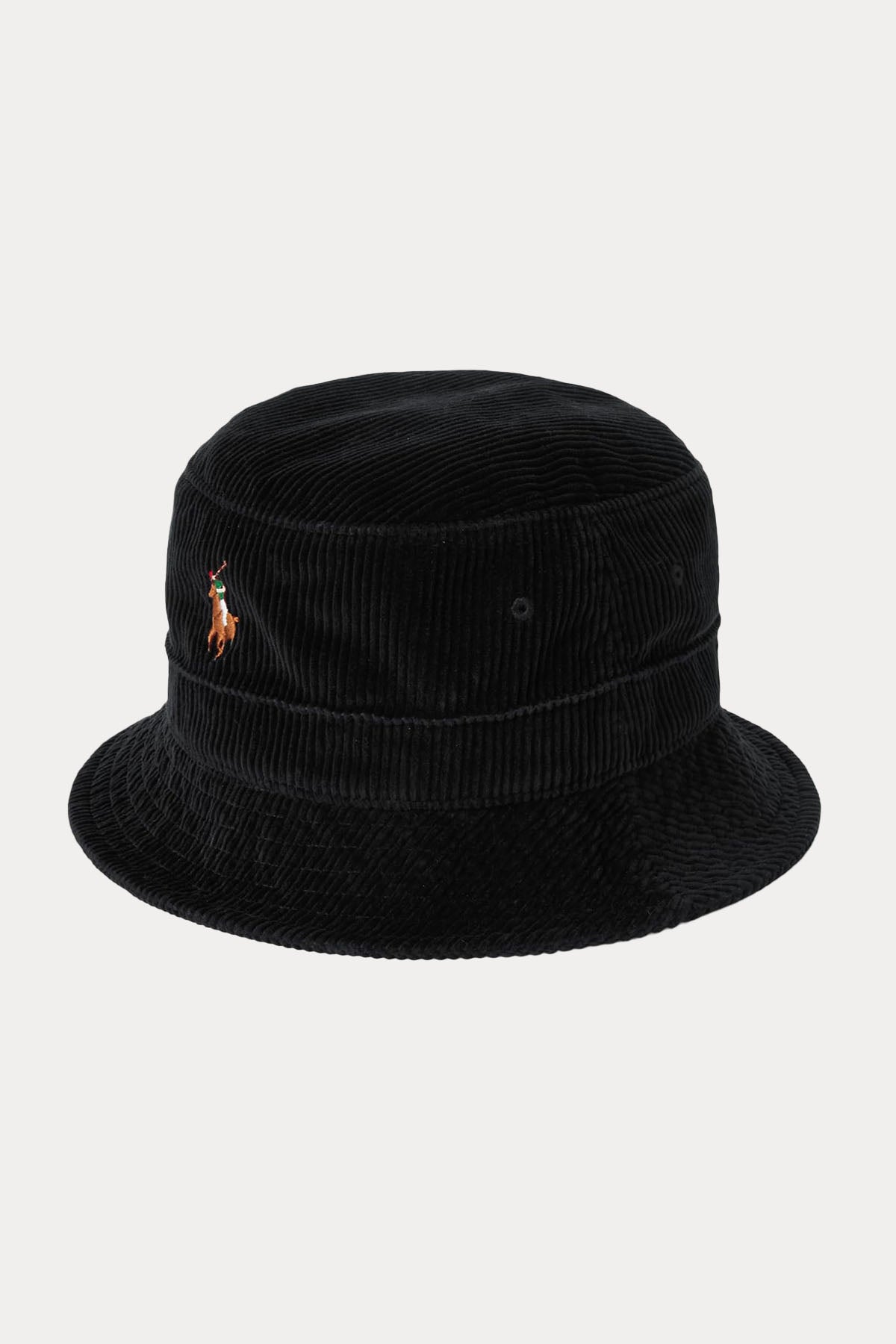 Polo Ralph Lauren Logolu Fitilli Kadife Bucket Şapka