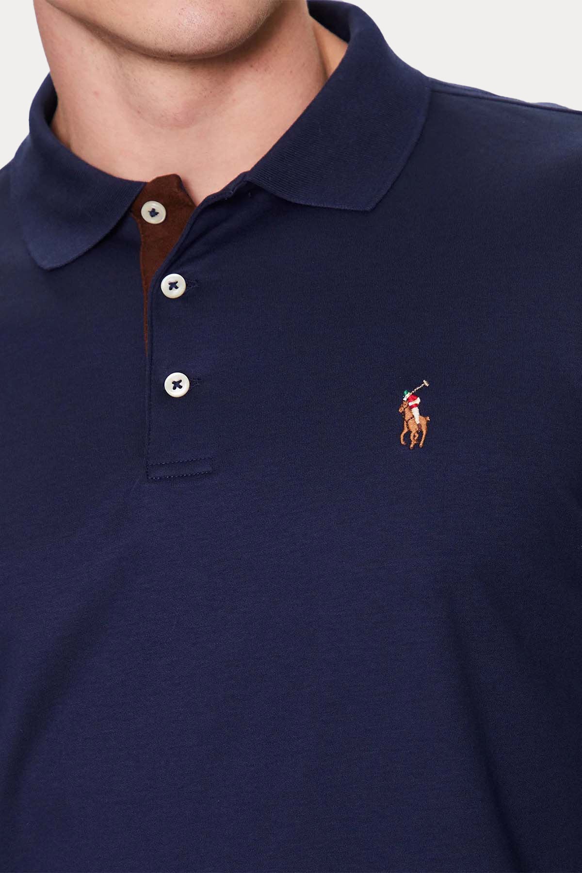 Polo Ralph Lauren Custom Slim Fit Polo Yaka T-shirt-Libas Trendy Fashion Store