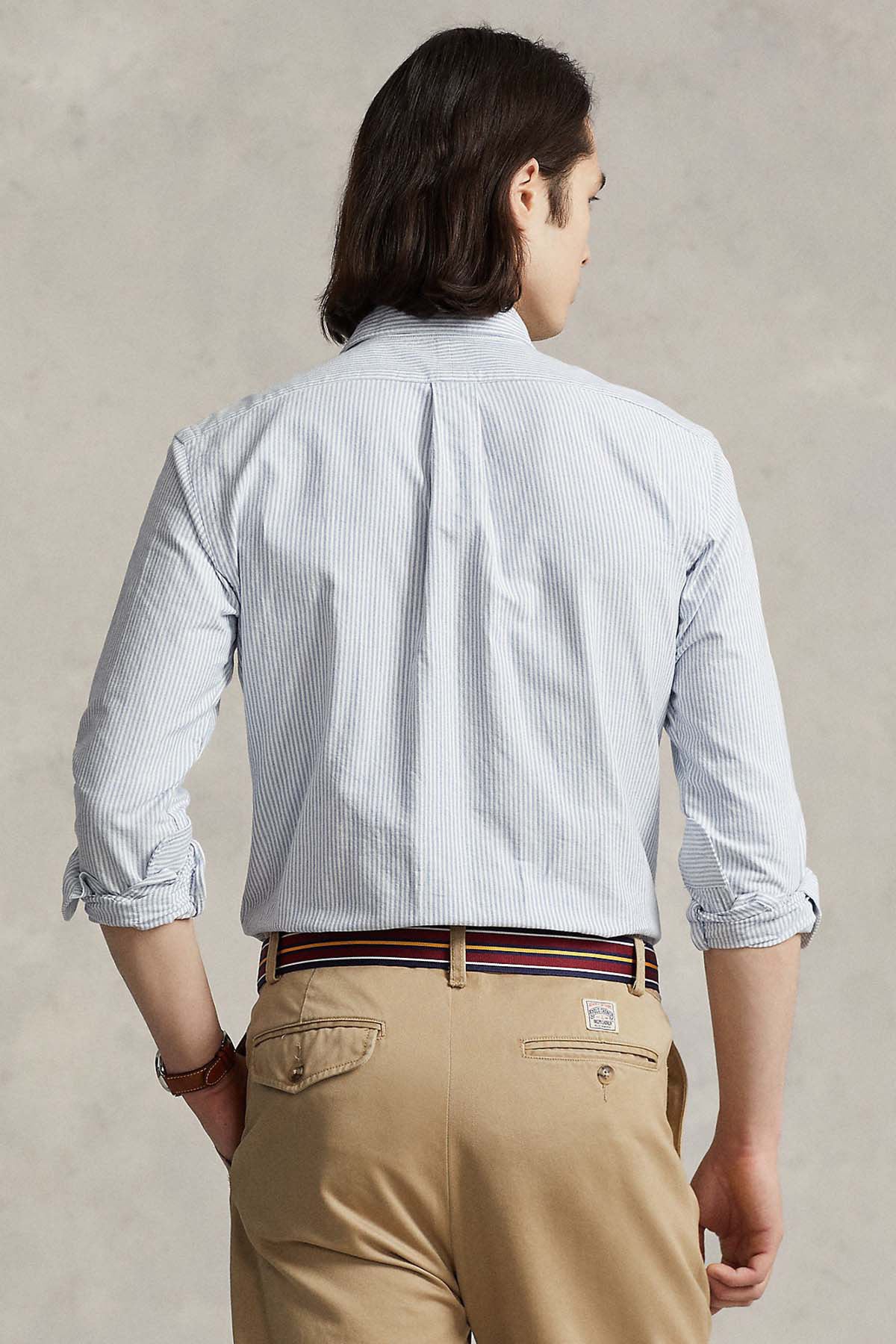 Polo Ralph Lauren Custom Fit Çizgili Oxford Gömlek-Libas Trendy Fashion Store