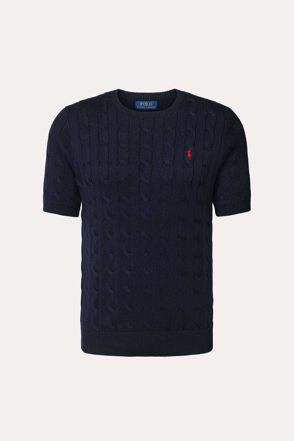 Polo Ralph Lauren Yuvarlak Yaka Saç Örgü Triko-Libas Trendy Fashion Store