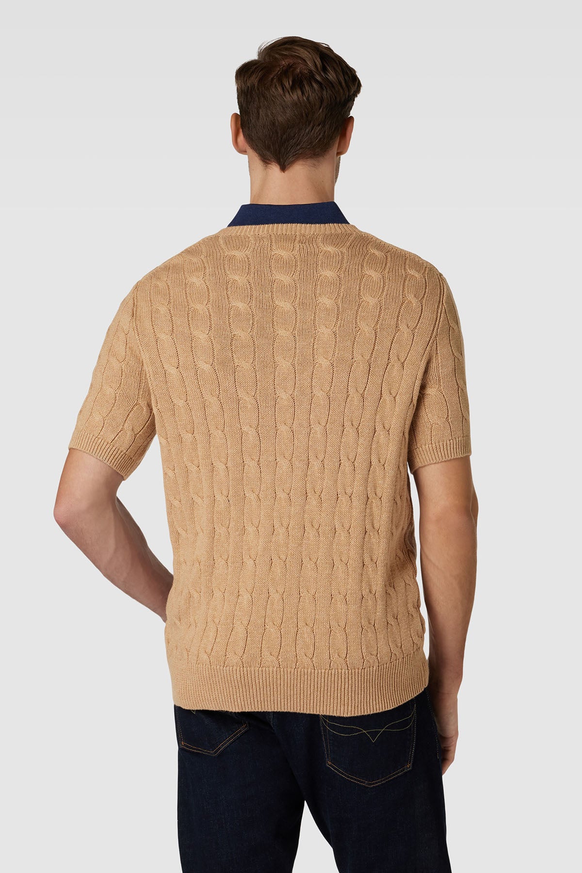 Polo Ralph Lauren Yuvarlak Yaka Saç Örgü Triko-Libas Trendy Fashion Store