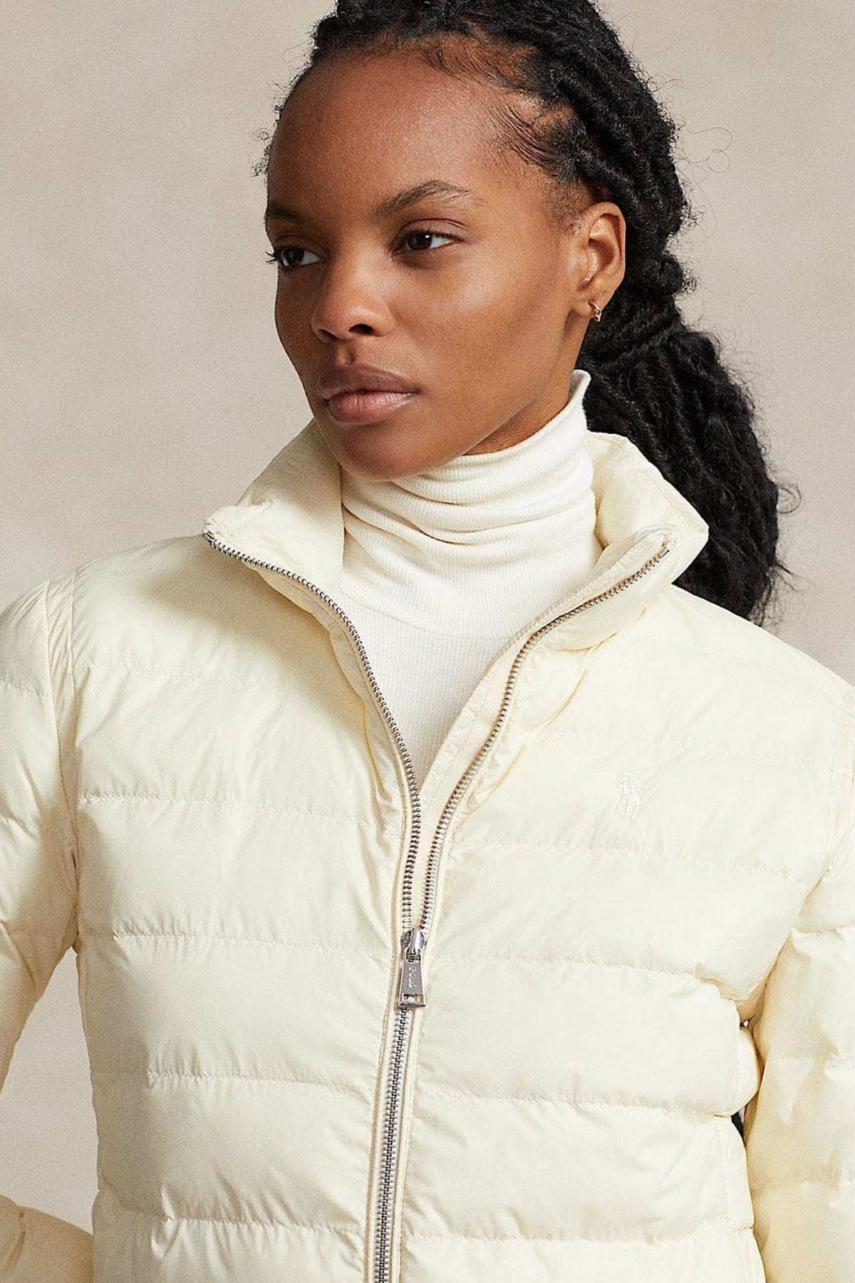 Polo Ralph Lauren Slim Fit İnce Puffer Mont-Libas Trendy Fashion Store