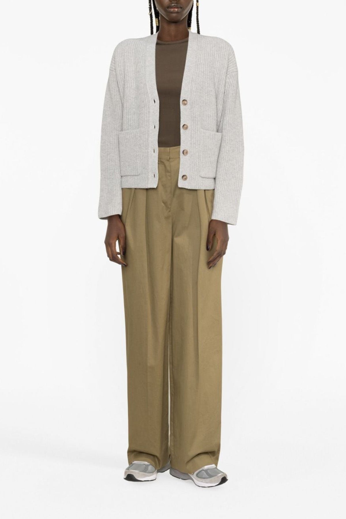 Polo Ralph Lauren V Yaka Kaşmirli Örgü Yün Triko Ceket-Libas Trendy Fashion Store