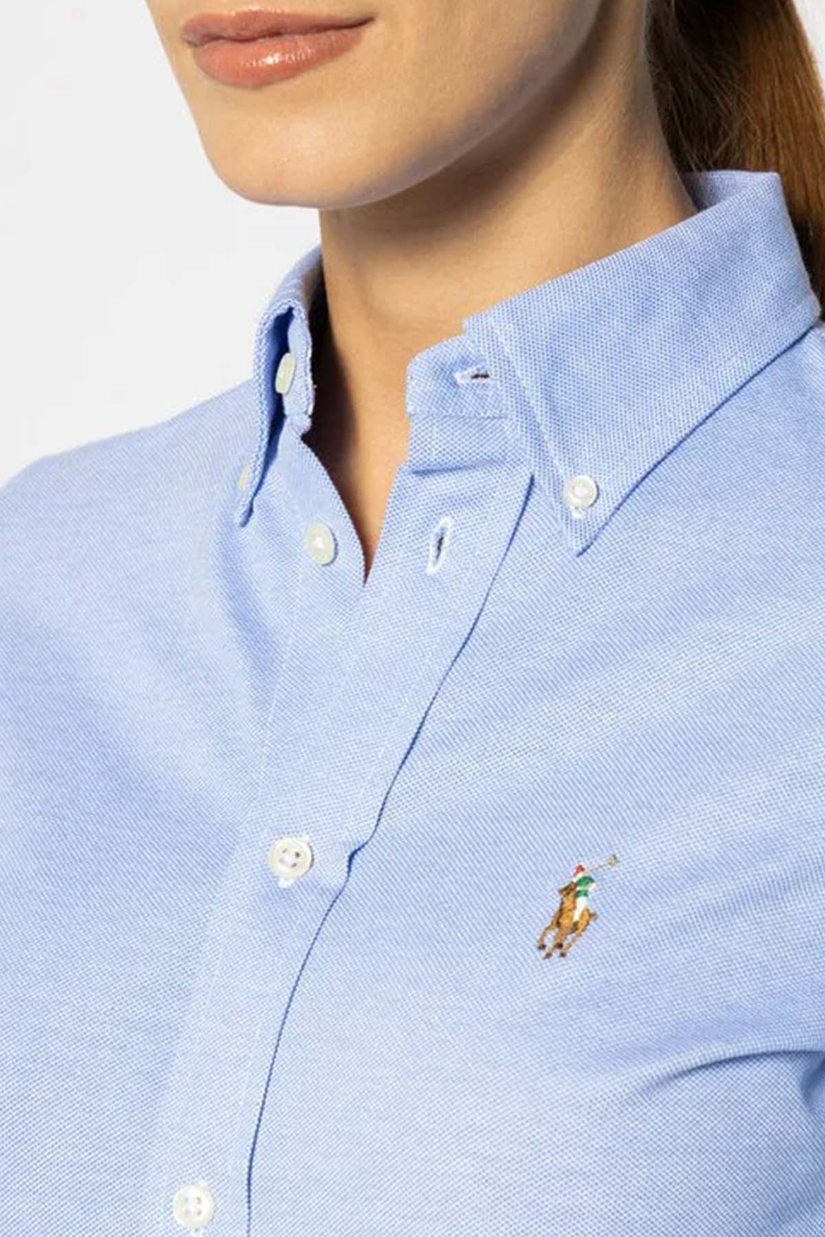 Polo Ralph Lauren Custom Fit Knit Oxford Gömlek-Libas Trendy Fashion Store