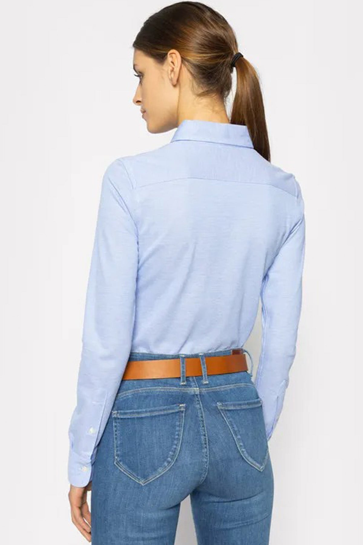 Polo Ralph Lauren Custom Fit Knit Oxford Gömlek-Libas Trendy Fashion Store