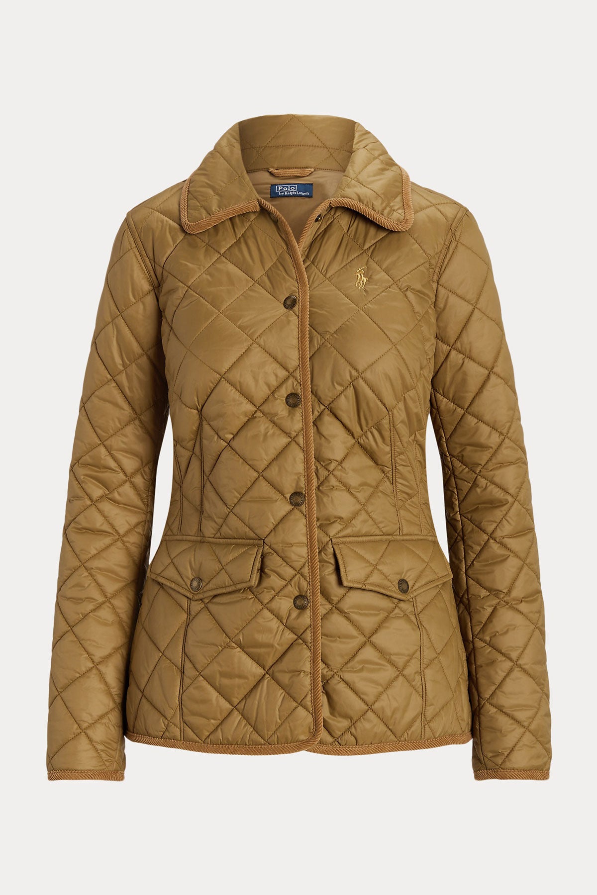 Polo Ralph Lauren Straight Fit Kapitone Desenli Mont Ceket