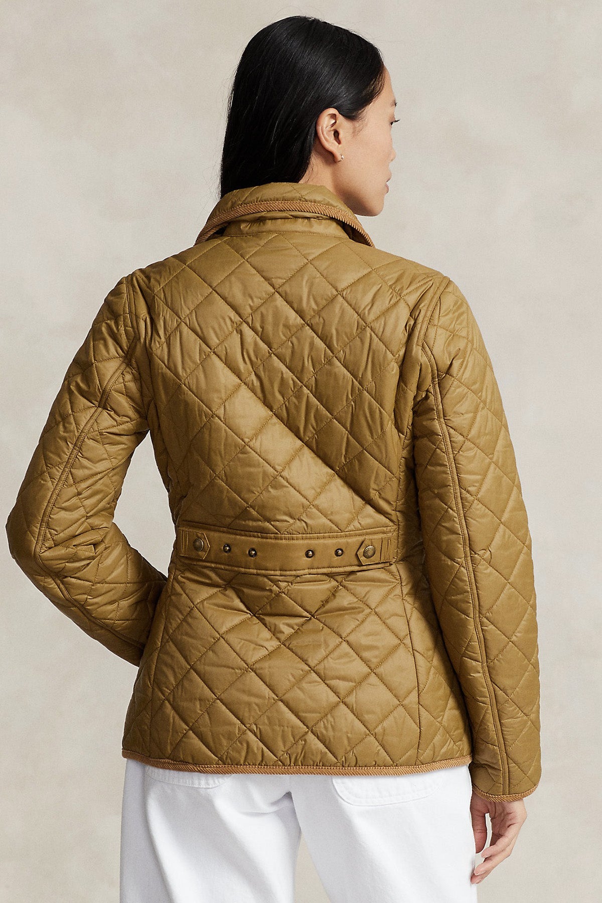 Polo Ralph Lauren Straight Fit Kapitone Desenli Mont Ceket