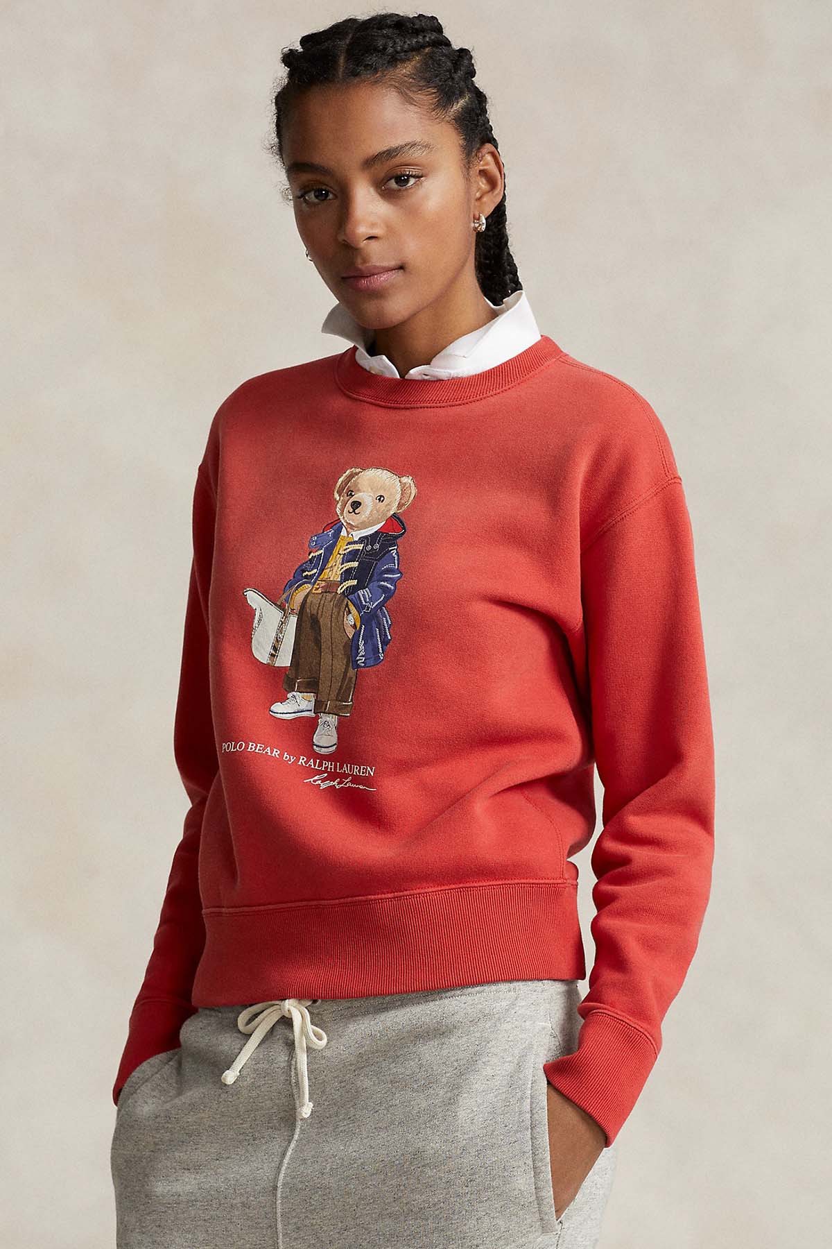 Polo Ralph Lauren Polo Bear Şardonlu Sweatshirt-Libas Trendy Fashion Store