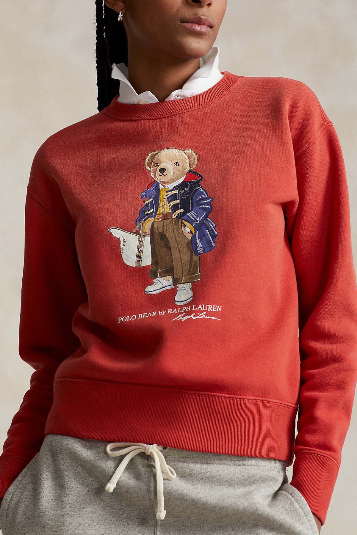Polo Ralph Lauren Polo Bear Şardonlu Sweatshirt-Libas Trendy Fashion Store
