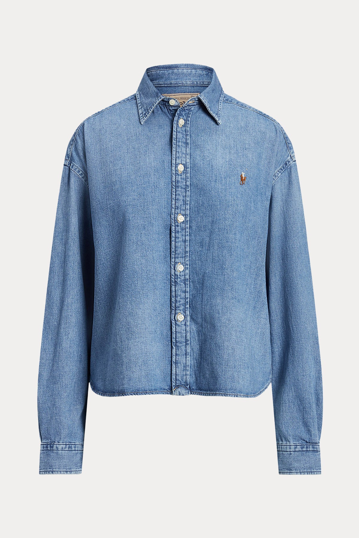 Polo Ralph Lauren Geniş Kesim Denim Gömlek-Libas Trendy Fashion Store