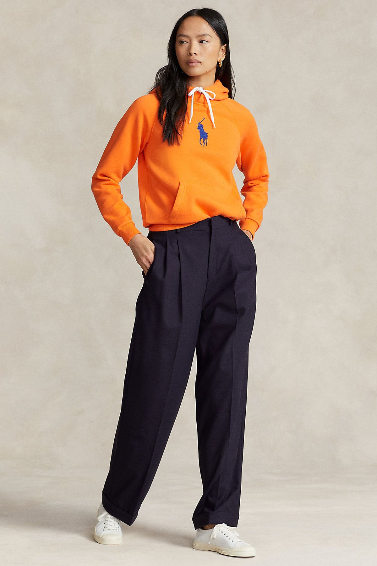 Polo Ralph Lauren Big Pony Logolu Kapüşonlu Sweatshirt-Libas Trendy Fashion Store