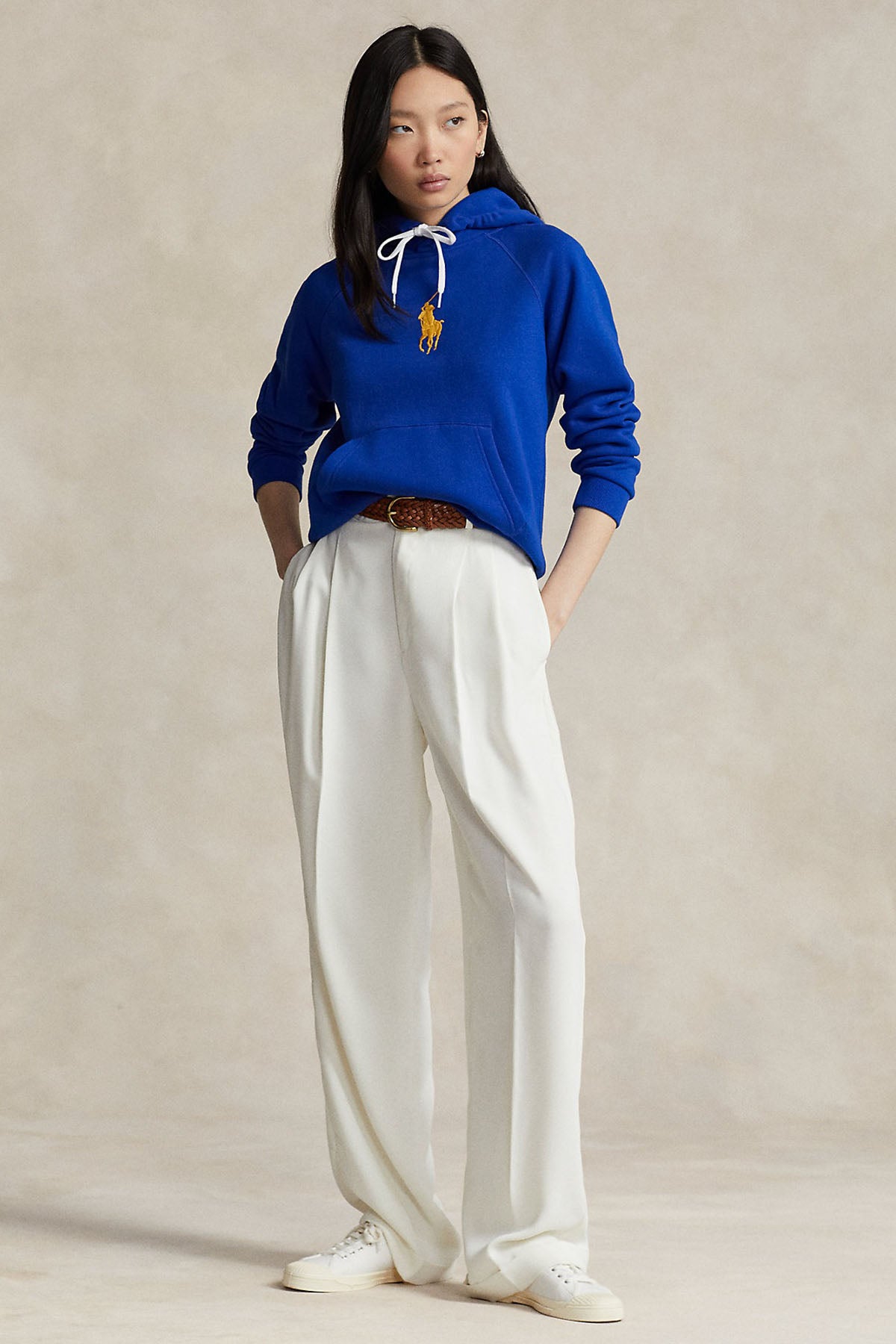 Polo Ralph Lauren Big Pony Logolu Kapüşonlu Sweatshirt-Libas Trendy Fashion Store