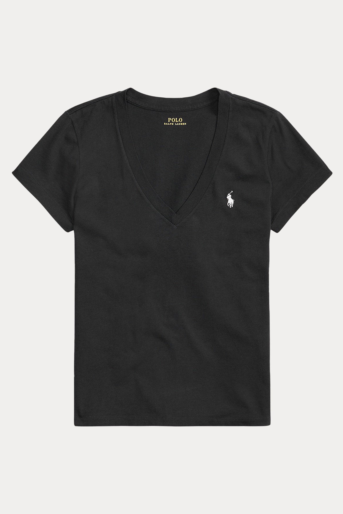 Polo Ralph Lauren Custom Fit V Yaka T-shirt-Libas Trendy Fashion Store