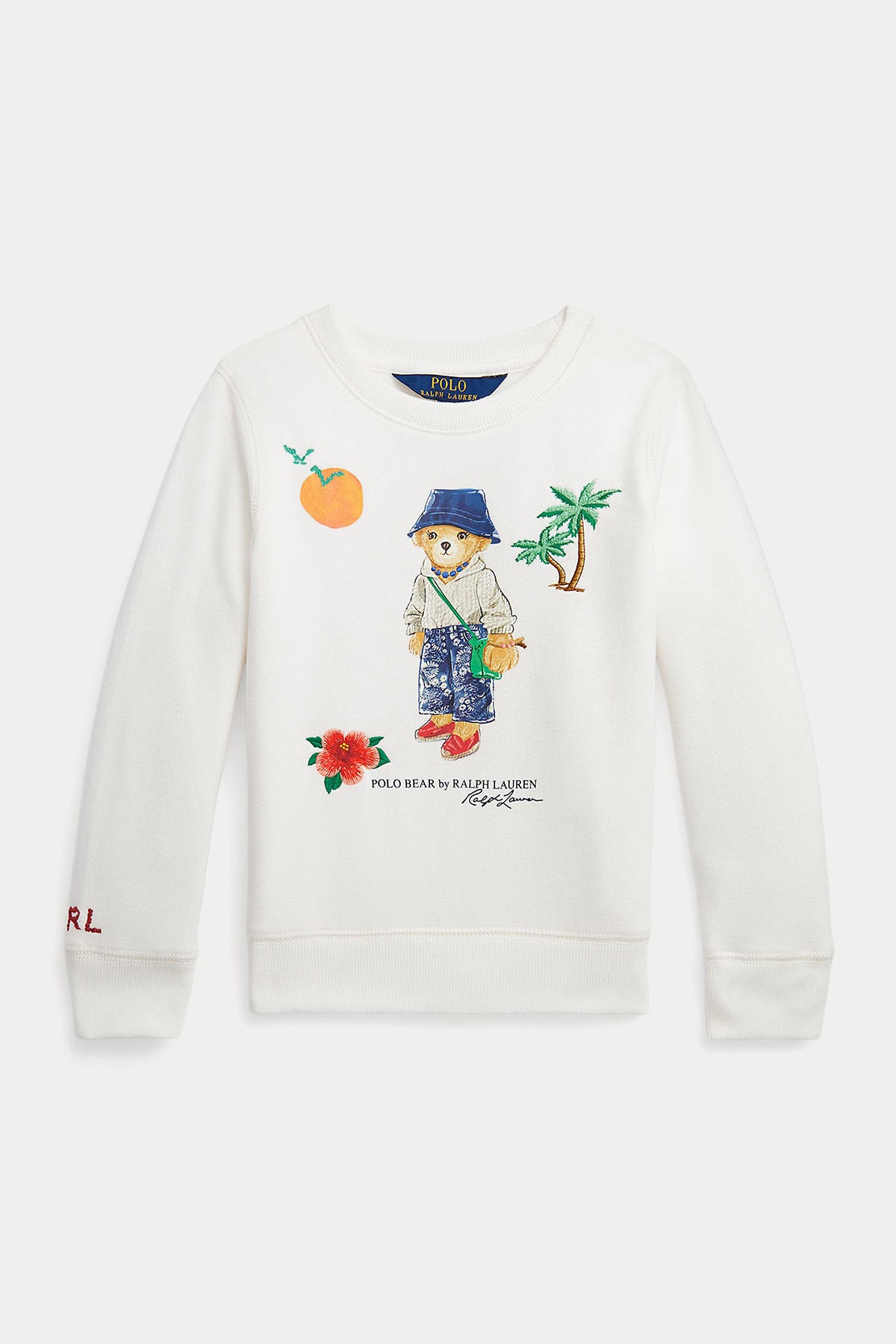 Polo Ralph Lauren Kids 2-5 Yaş Kız Çocuk Polo Bear Sweatshirt-Libas Trendy Fashion Store