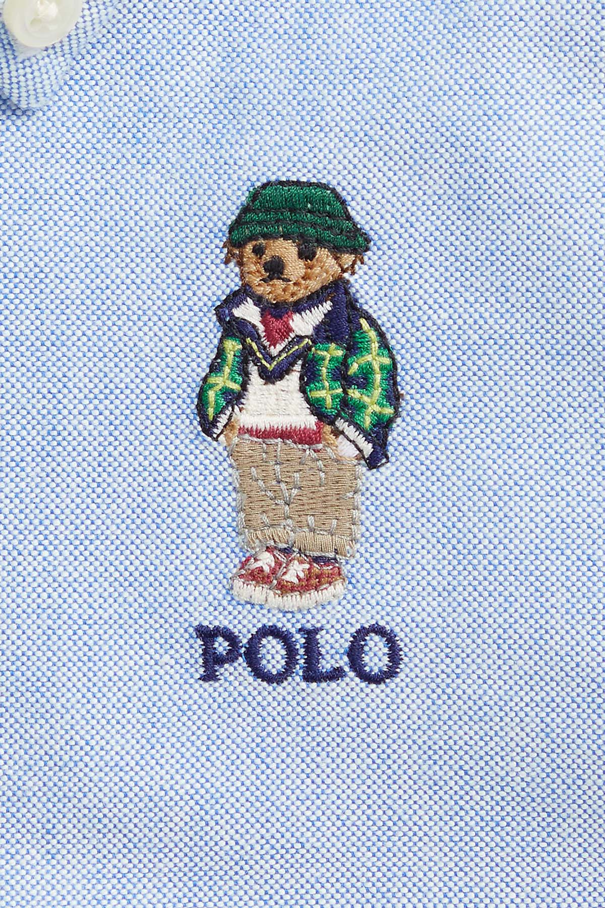 Polo Ralph Lauren Kids 2-7 Yaş Erkek Çocuk Polo Bear Gömlek-Libas Trendy Fashion Store